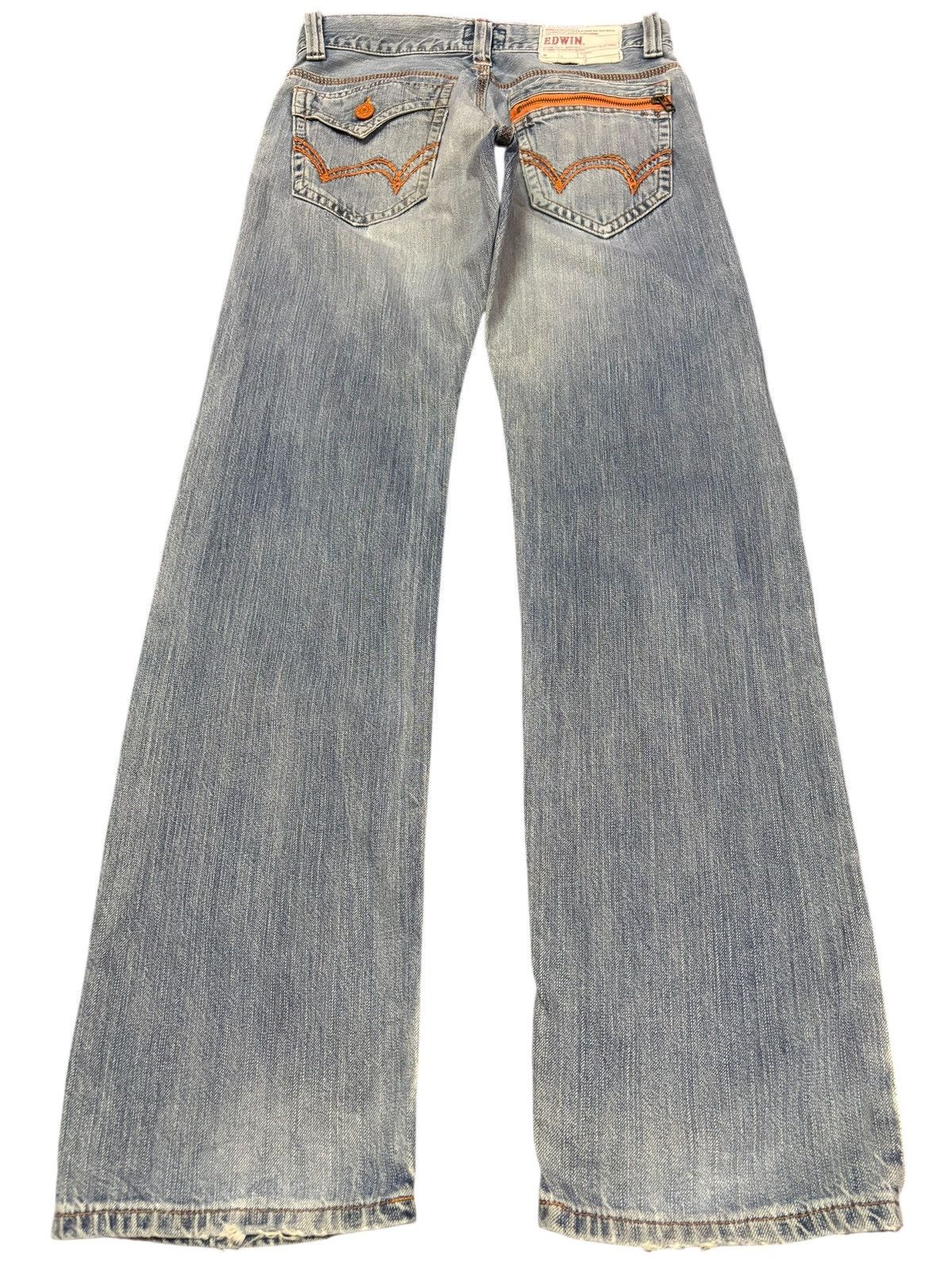 Edwin Vtg Edwin XV Japan 403 Distressed Jeans Size US 30 / EU 46 - 2 Thumbnail
