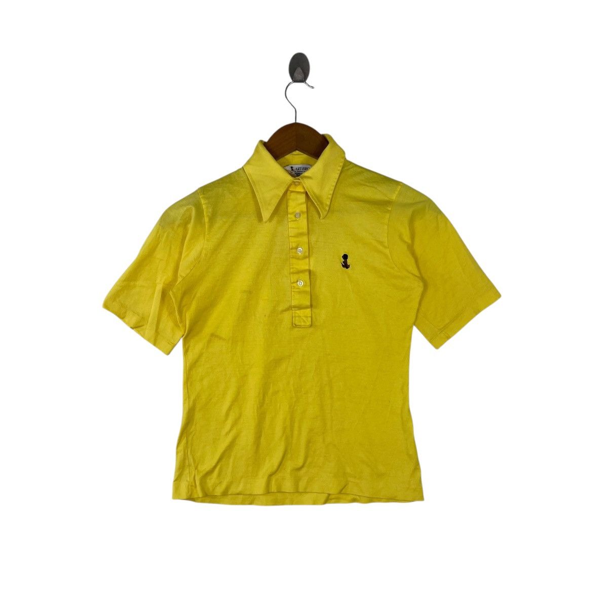 Vintage Vintage Art Bro Collar Sharp Polo Tee Shirt Size US M / EU 48-50 / 2 - 1 Thumbnail