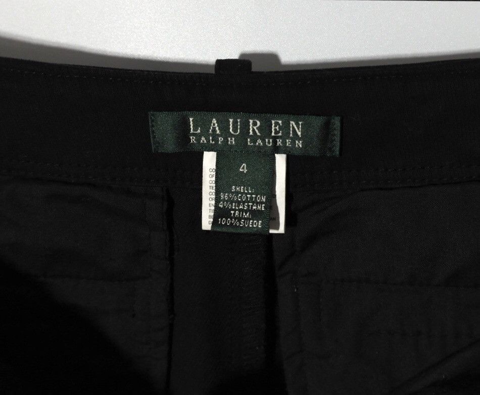 Lauren Ralph Lauren Ralph Lauren Equestrian Horserider Womens Pants Sz 4 Black Size 25" / US 0 / IT 36 - 7 Thumbnail