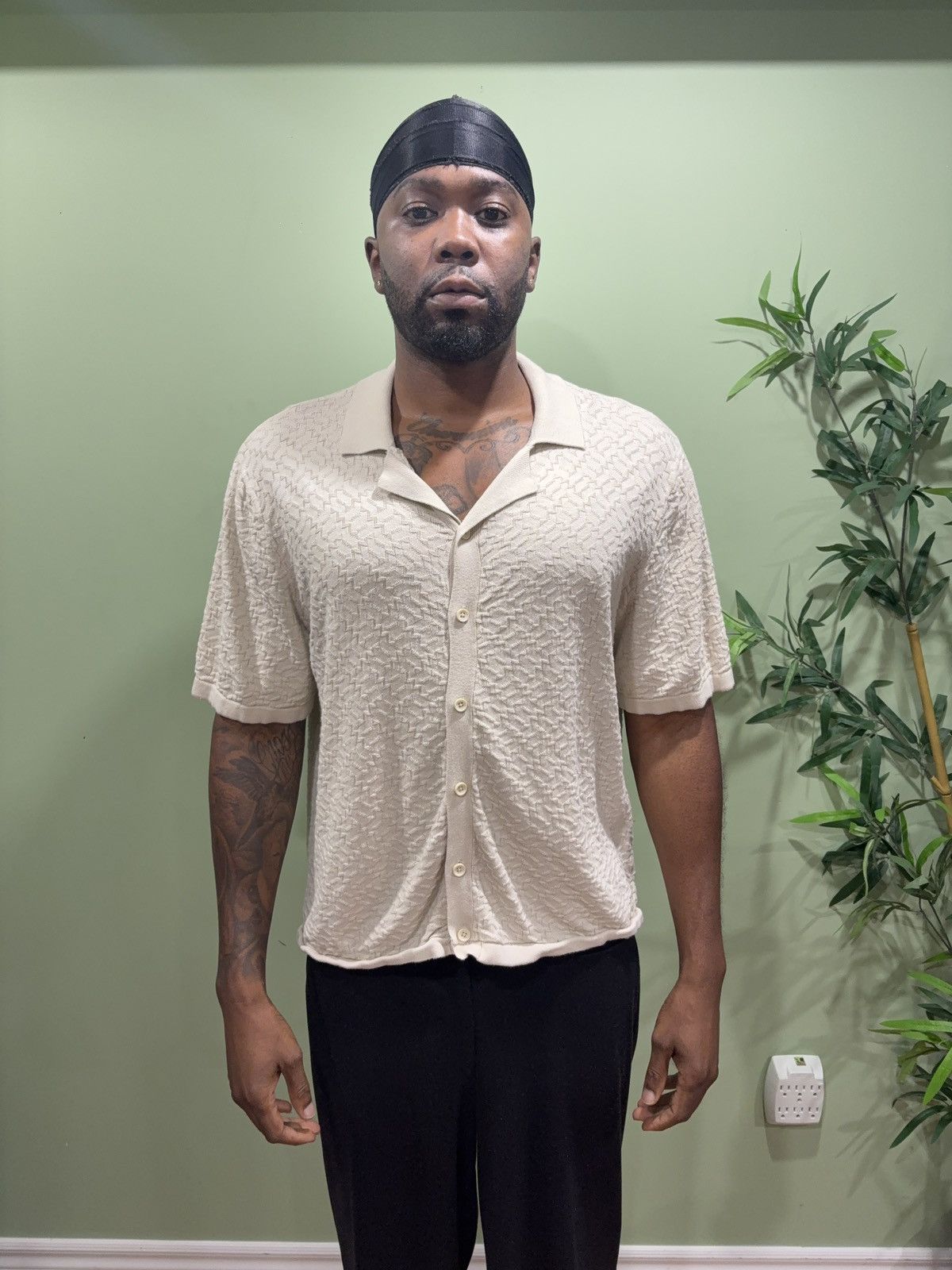 Other Vintage Cropped Button Up Size US XL / EU 56 / 4 - 1 Thumbnail