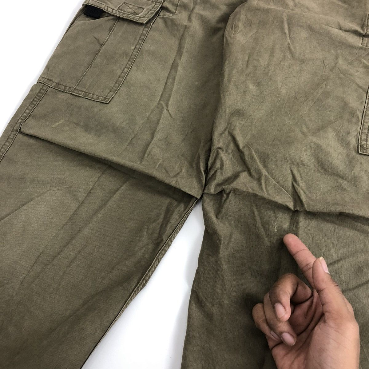 Hysteric Glamour × Japanese Brand 2000s Hysteric Glamour Cargo Baggy Pants Size US 32 / EU 48 - 12 Thumbnail