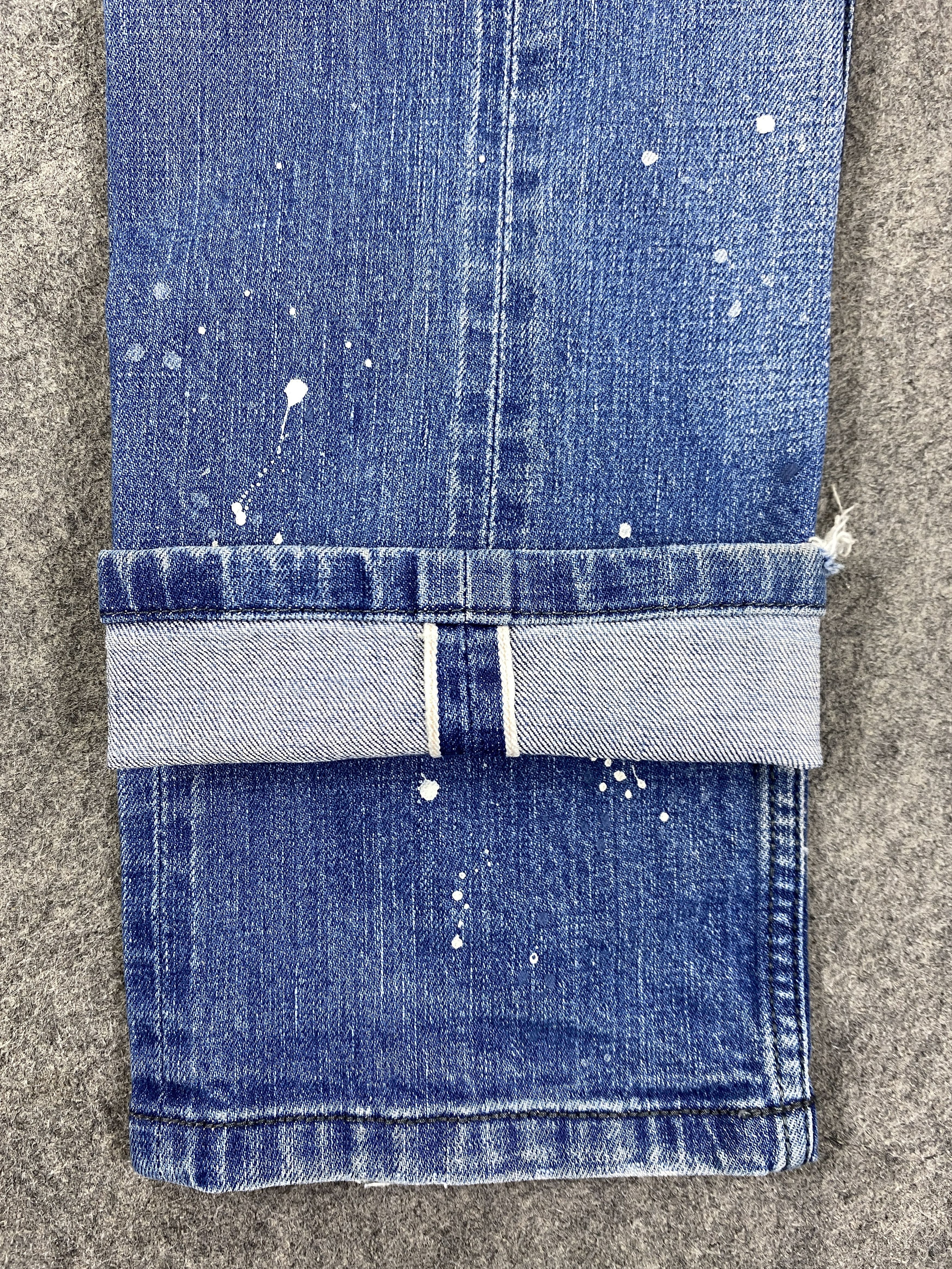 Japanese Brand Redline Faded Blue Joseph Homme Jeans 34x32 - JN3245 Size US 34 / EU 50 - 13 Thumbnail