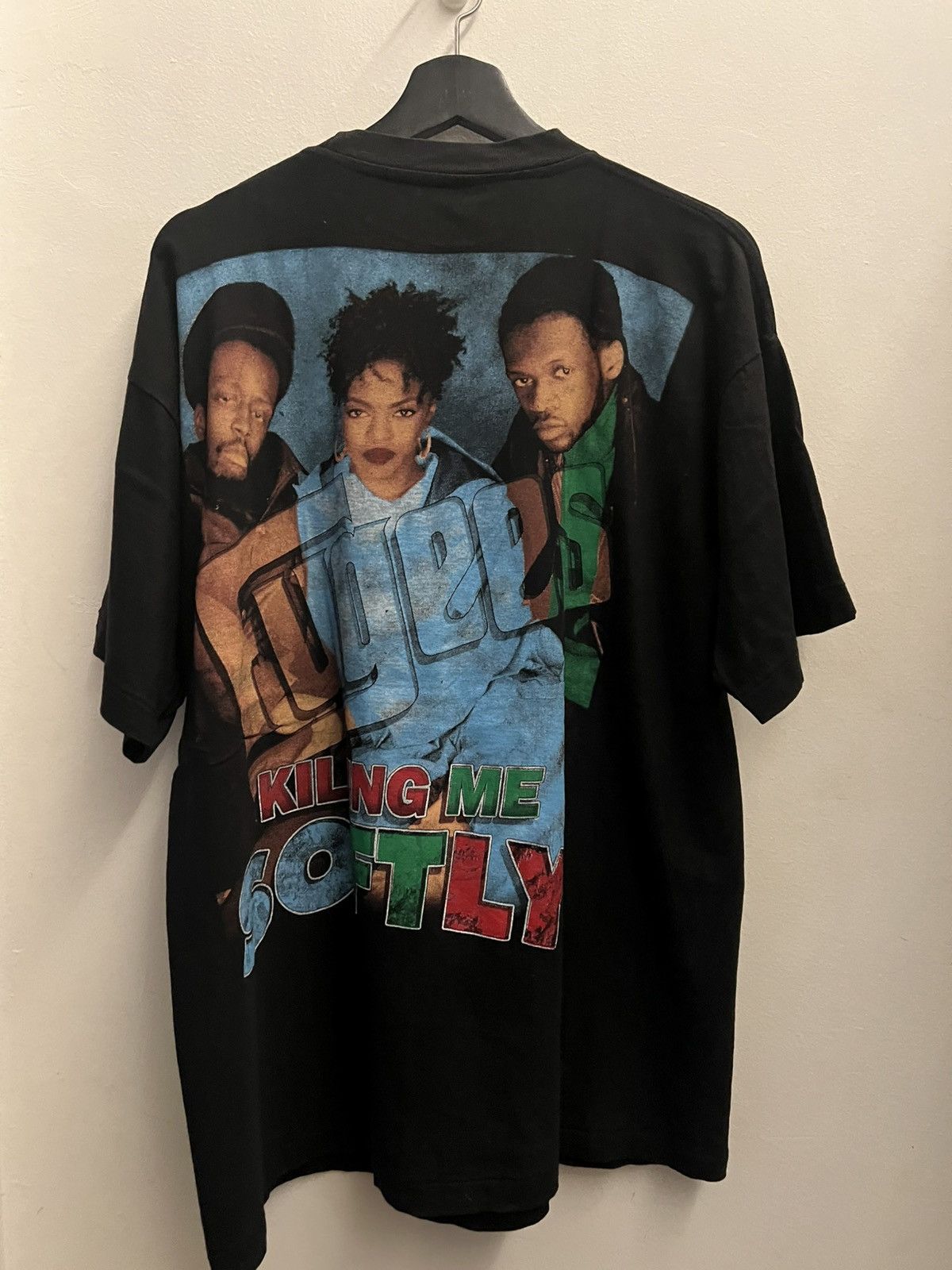 Japanese Brand × Rap Tees × Vintage Vintage 90s Fugees Killing Me Softly Rap Tee Deadstock Size US XL / EU 56 / 4 - 3 Thumbnail