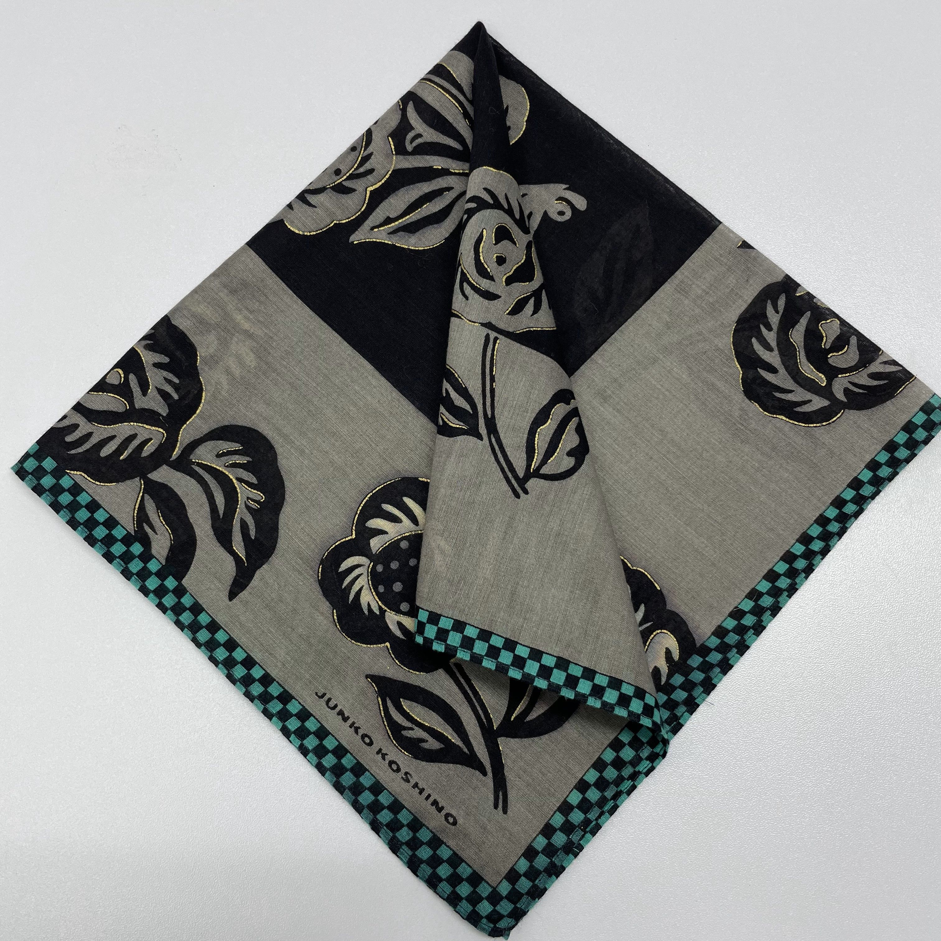 Japanese Brand × Vintage Junko Koshino Handkerchief / Neckerchief / Bandana - 4323 Size ONE SIZE - 1 Thumbnail