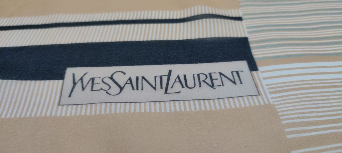 Yves Saint Laurent Vintage Yves Saint Laurent Silk Scarf Size ONE SIZE - 6 Thumbnail