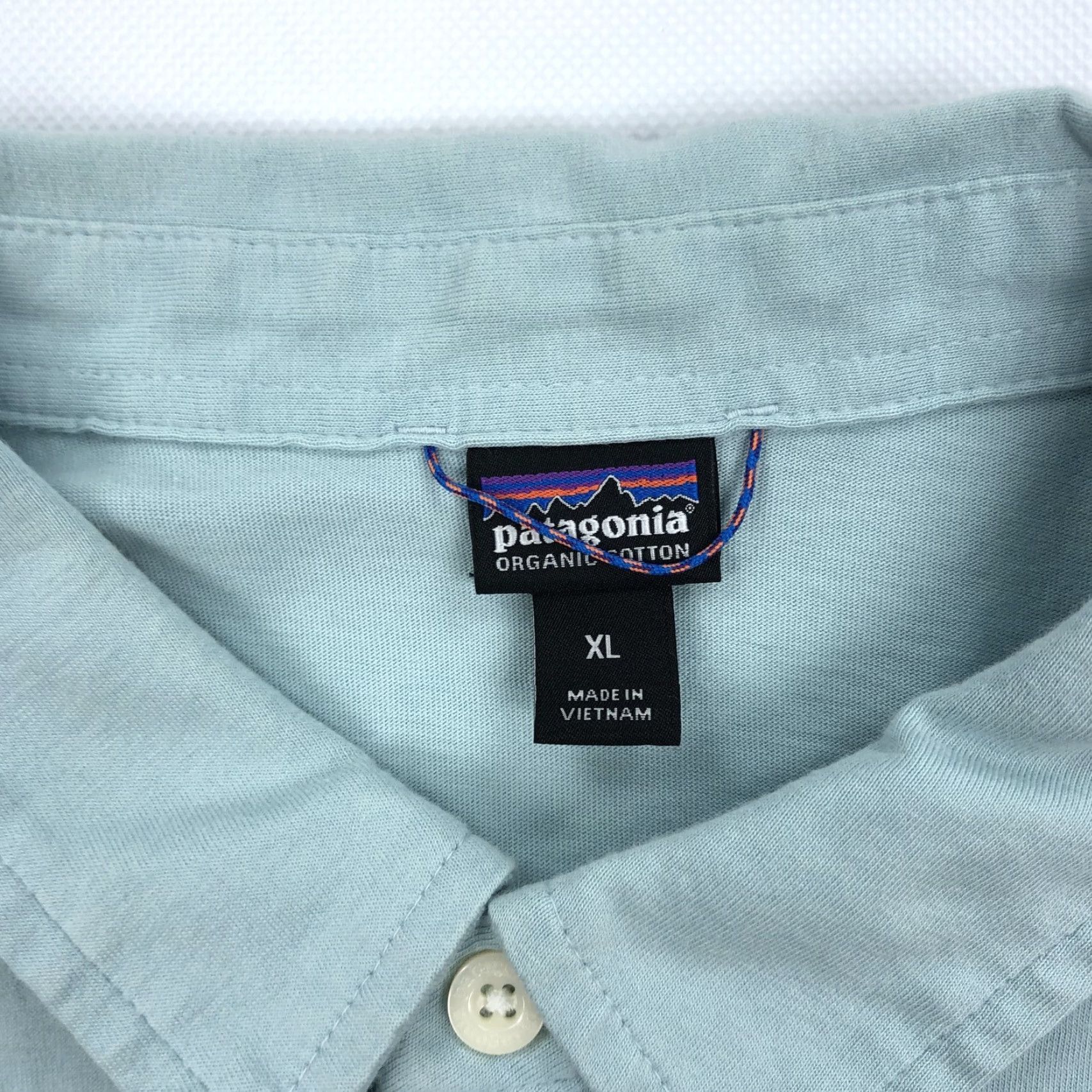 Patagonia Patagonia Polo Shirt Men's XL Organic Cotton Blue-Green Embroidered Fish Logo Golf Casual Everyday Size US XL / EU 56 / 4 - 5 Thumbnail