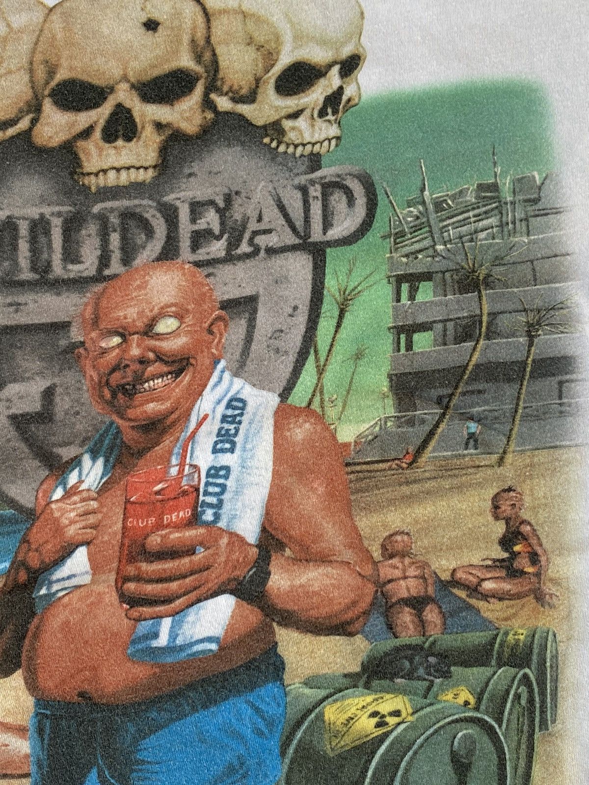 Band Tees Vintage The Evil Dead Thrash Metal Band Tees Size US L / EU 52-54 / 3 - 4 Thumbnail