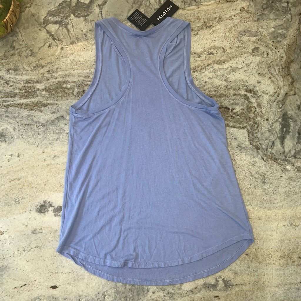 Other Peloton PS121 Flow Racerback Tank in Cornflower Blue Front Logo Women’s Small Size S / US 4 / IT 40 - 9 Thumbnail