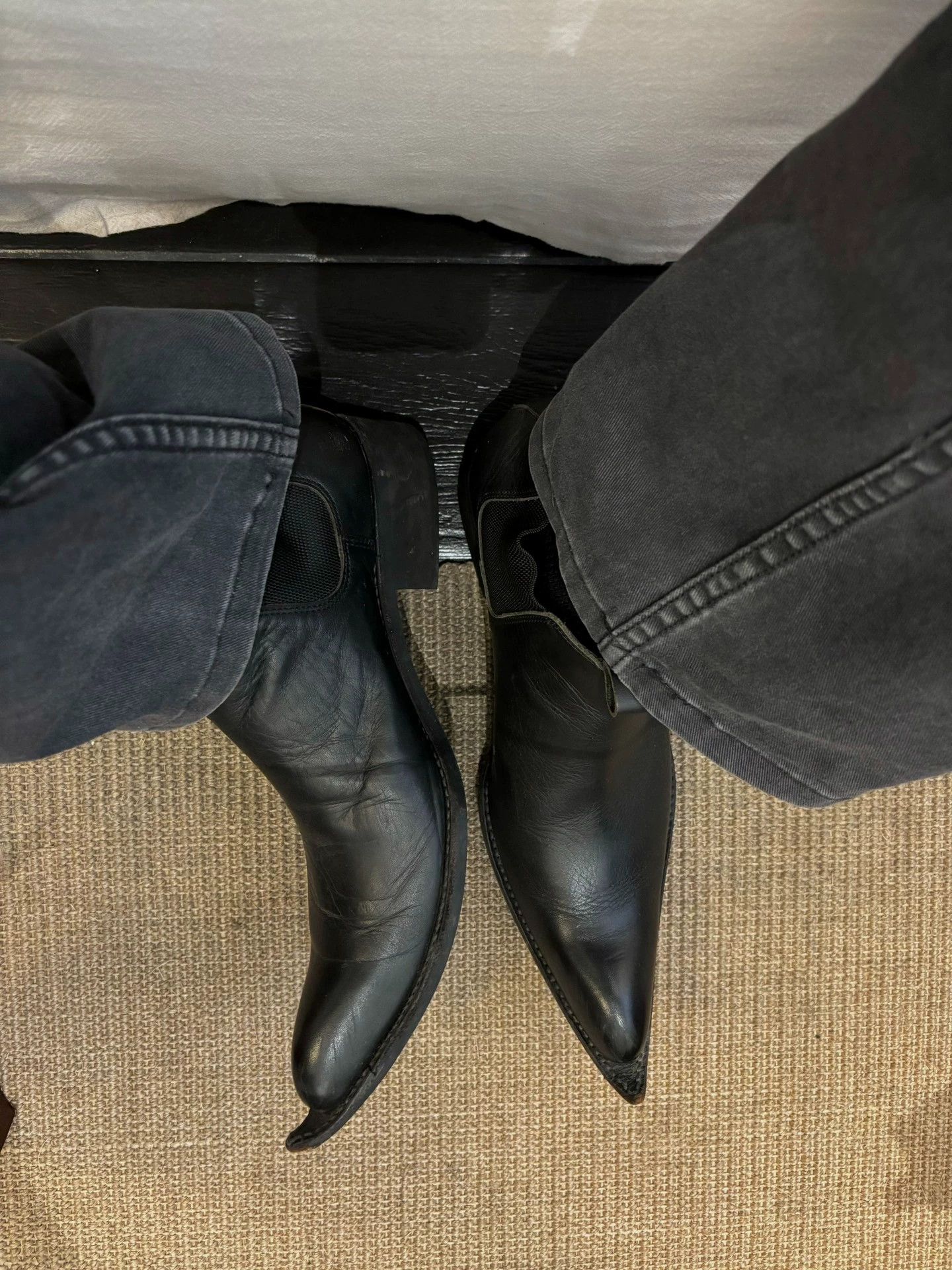 Comme des Garcons CDG HommePlus Pointed Wizard Chelsea Boot Japan Size US 7 / EU 40 - 2 Thumbnail