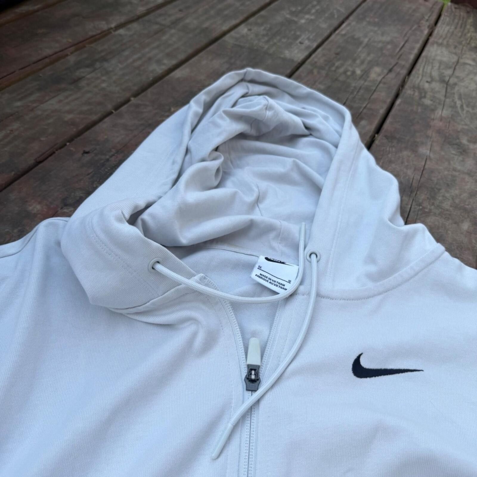 Nike Nike Womens Full Zip Hoodie Size XL / US 12-14 / IT 48-50 - 6 Thumbnail