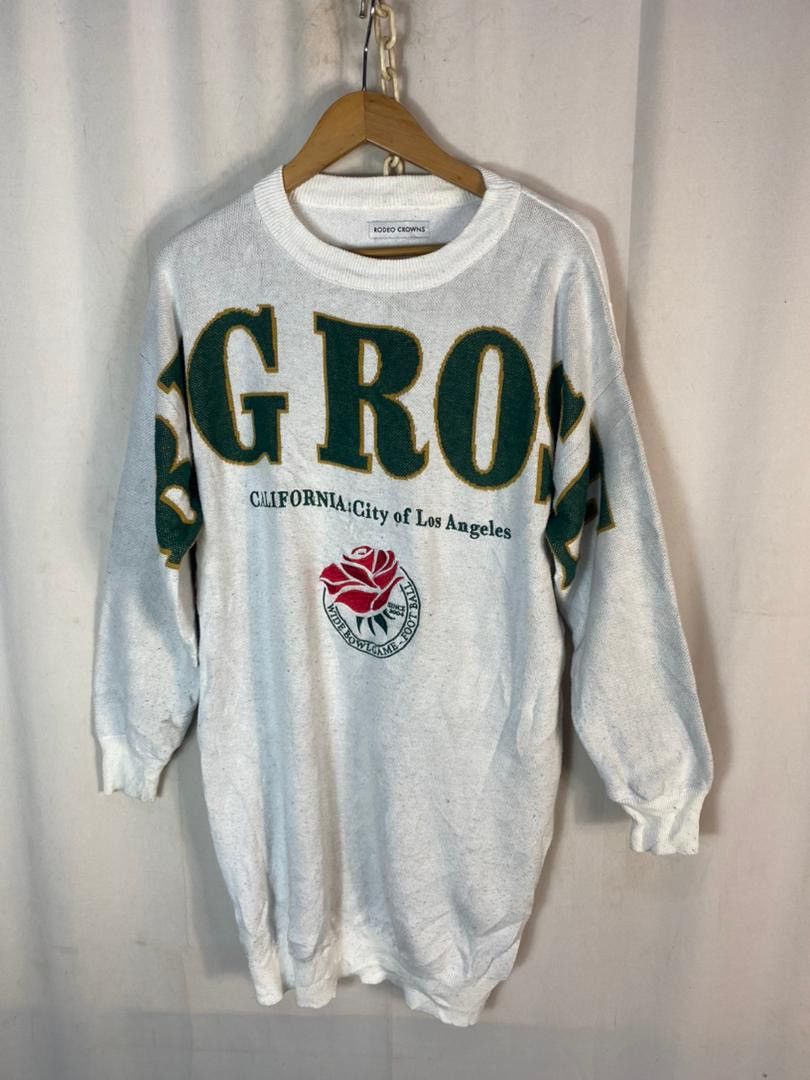 Japanese Brand Rodeo crowns spellout knit sweatshirt Size XL / US 12-14 / IT 48-50 - 1 Thumbnail