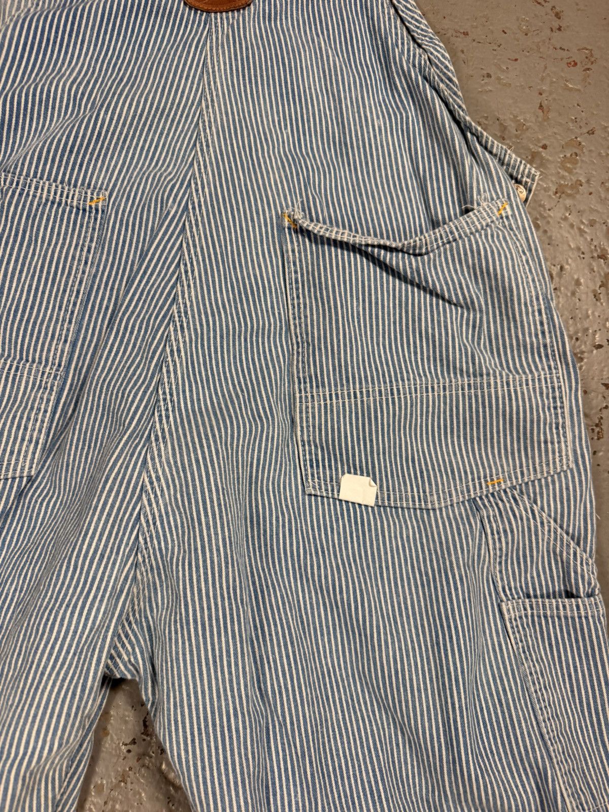 Caterpillar Cat Pinstripe Overalls Size US 38 / EU 54 - 11 Thumbnail