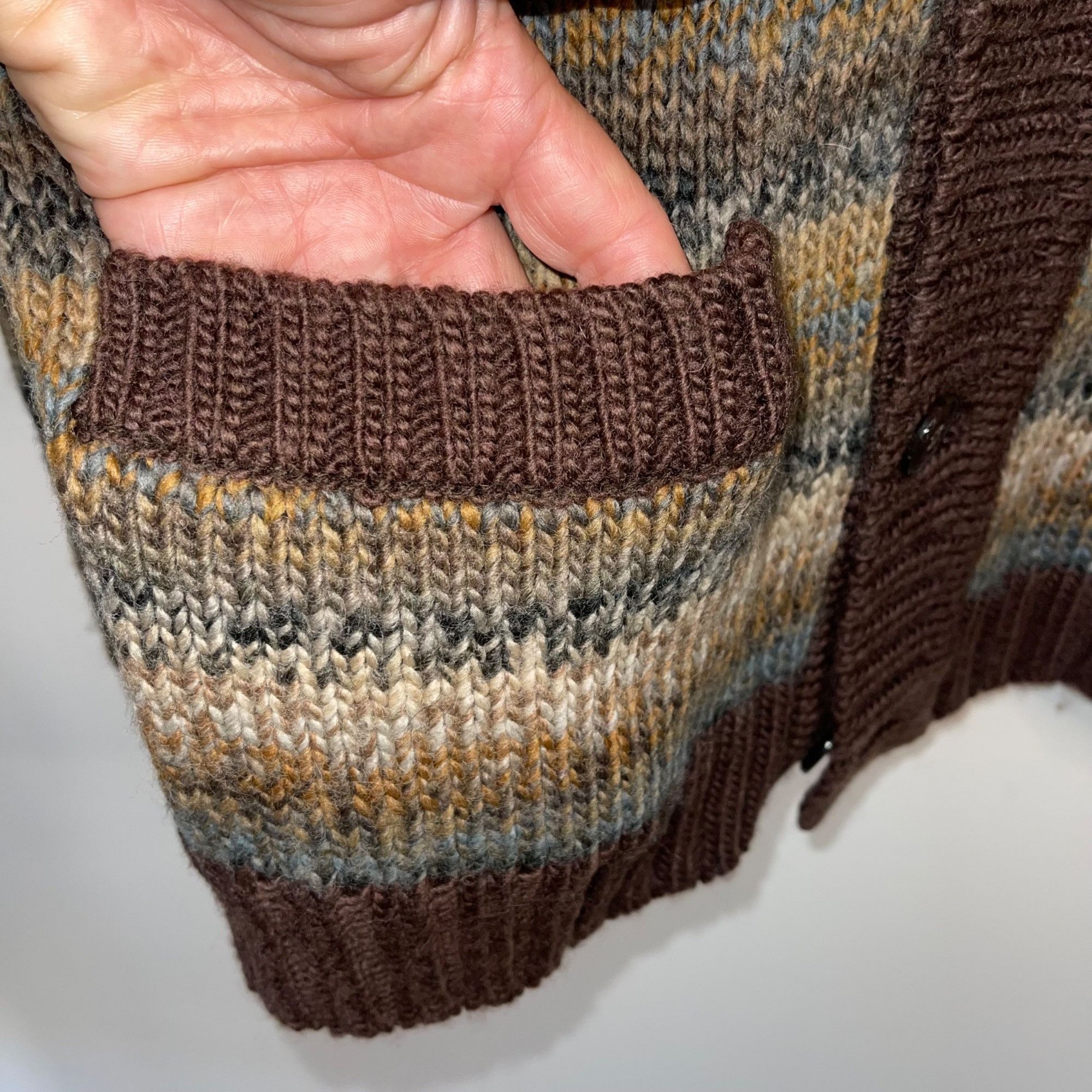 Missoni Missoni Mens Sweater Size Medium Multicolor Shawl Size US M / EU 48-50 / 2 - 8 Thumbnail