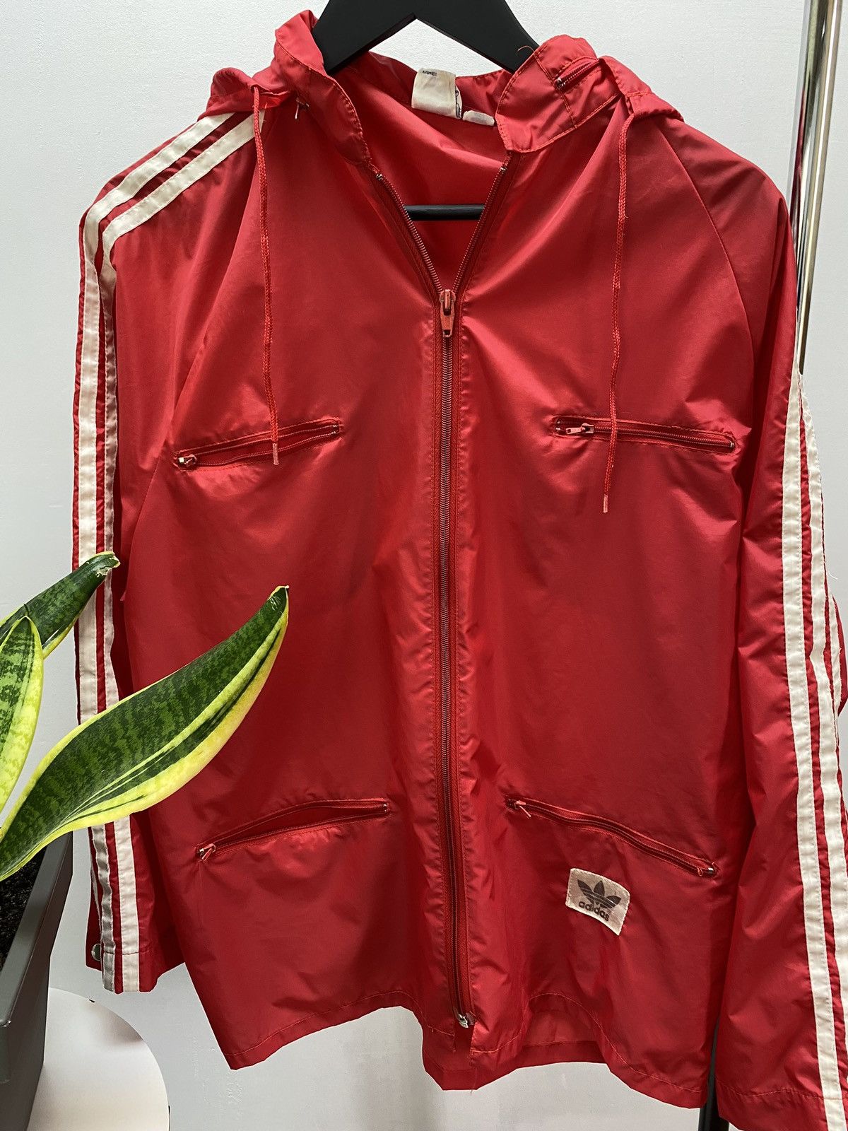 Vintage Vintage 60s 70s Adidas Raincoat Jacket Windbreaker Size US M / EU 48-50 / 2 - 5 Thumbnail