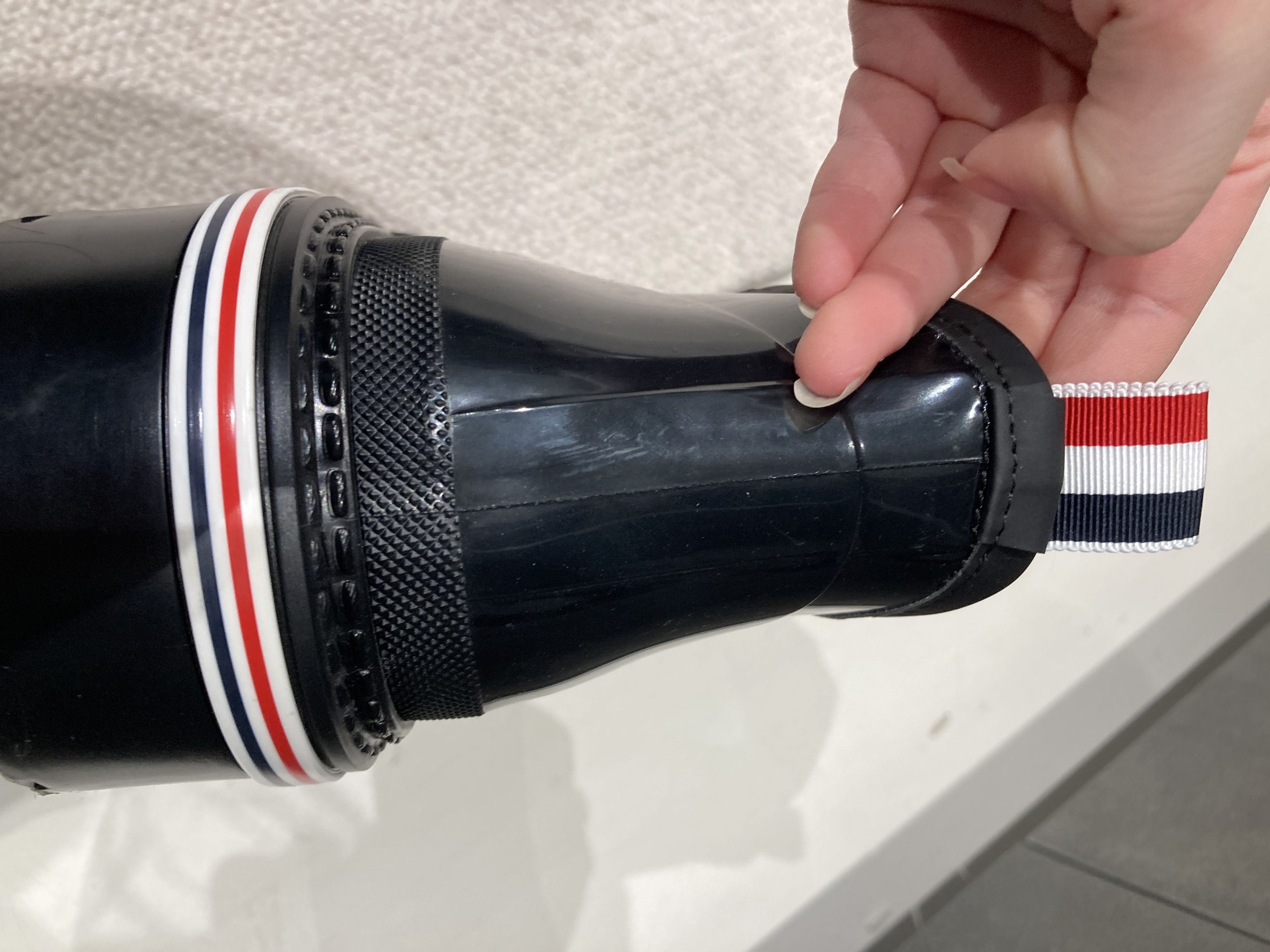 Thom Browne Thom Browne Stripe Trim Ankie Boots Size US 9 / EU 42 - 8 Thumbnail