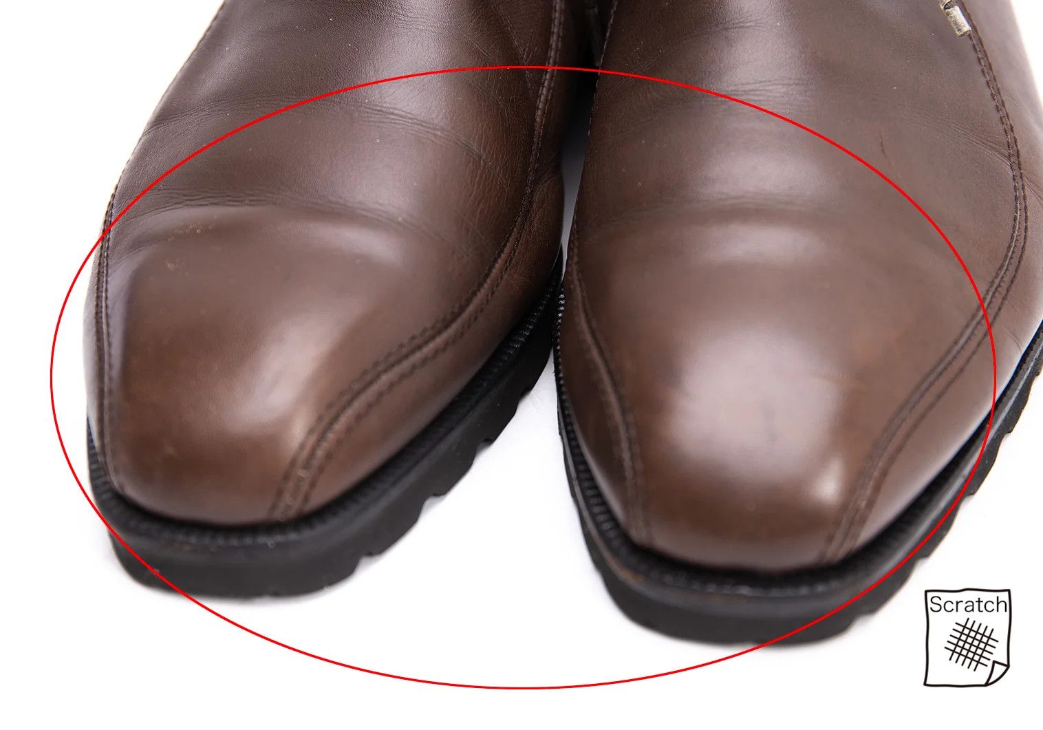 Issey Miyake Leather Shoes in Brown, Size 26 Size US 8 / EU 41 - 3 Thumbnail