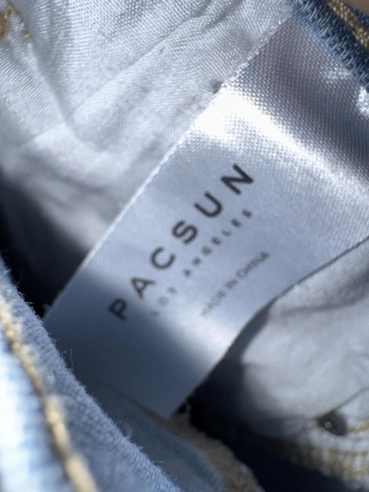 Pacsun PacSun Women's 23 Distressed Perfect Fit Jegging Light Blue Size 23" - 4 Thumbnail