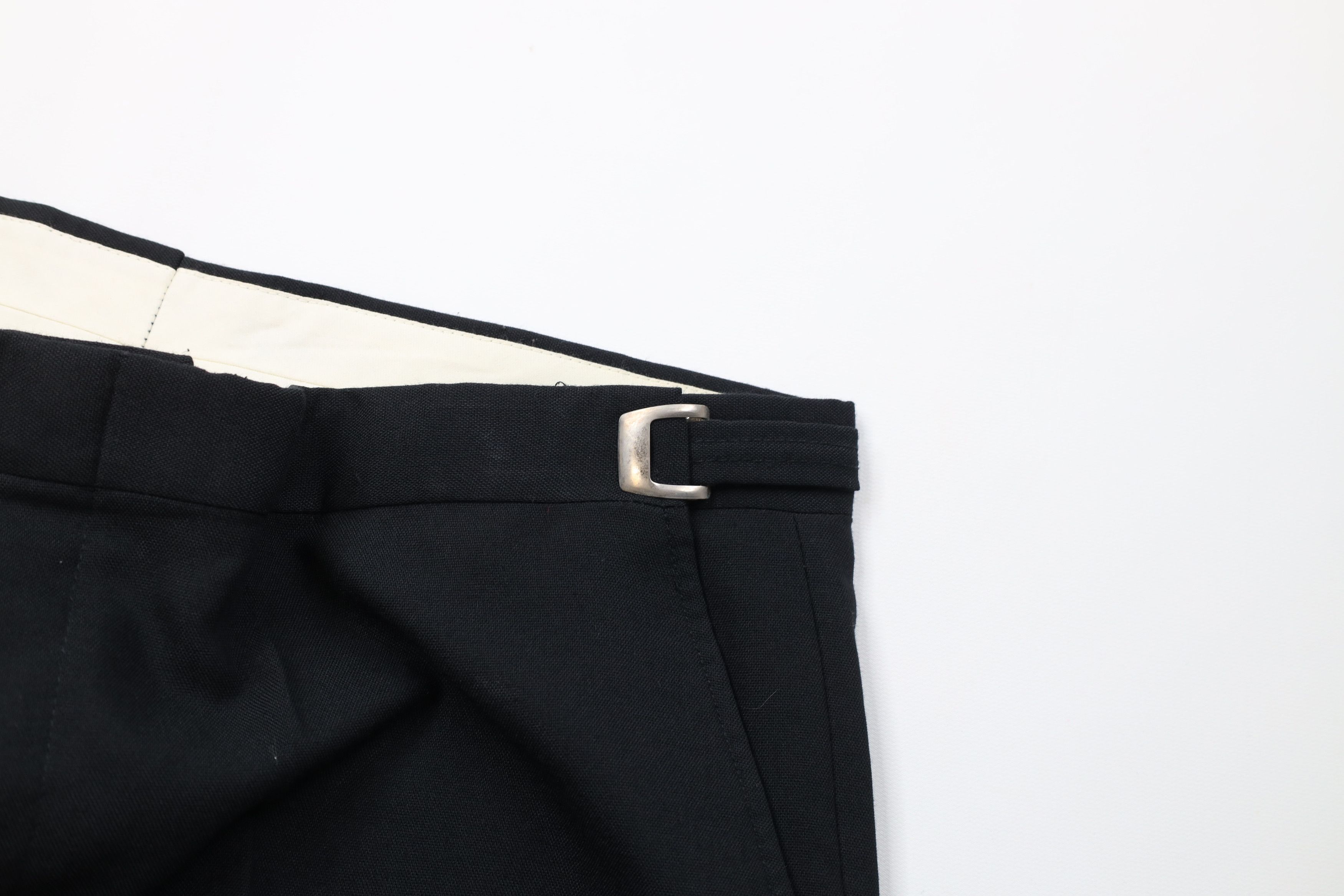 Vintage Vintage 70s Streetwear Buckle Waist Wide Leg Chino Pants USA Size US 38 / EU 54 - 7 Thumbnail