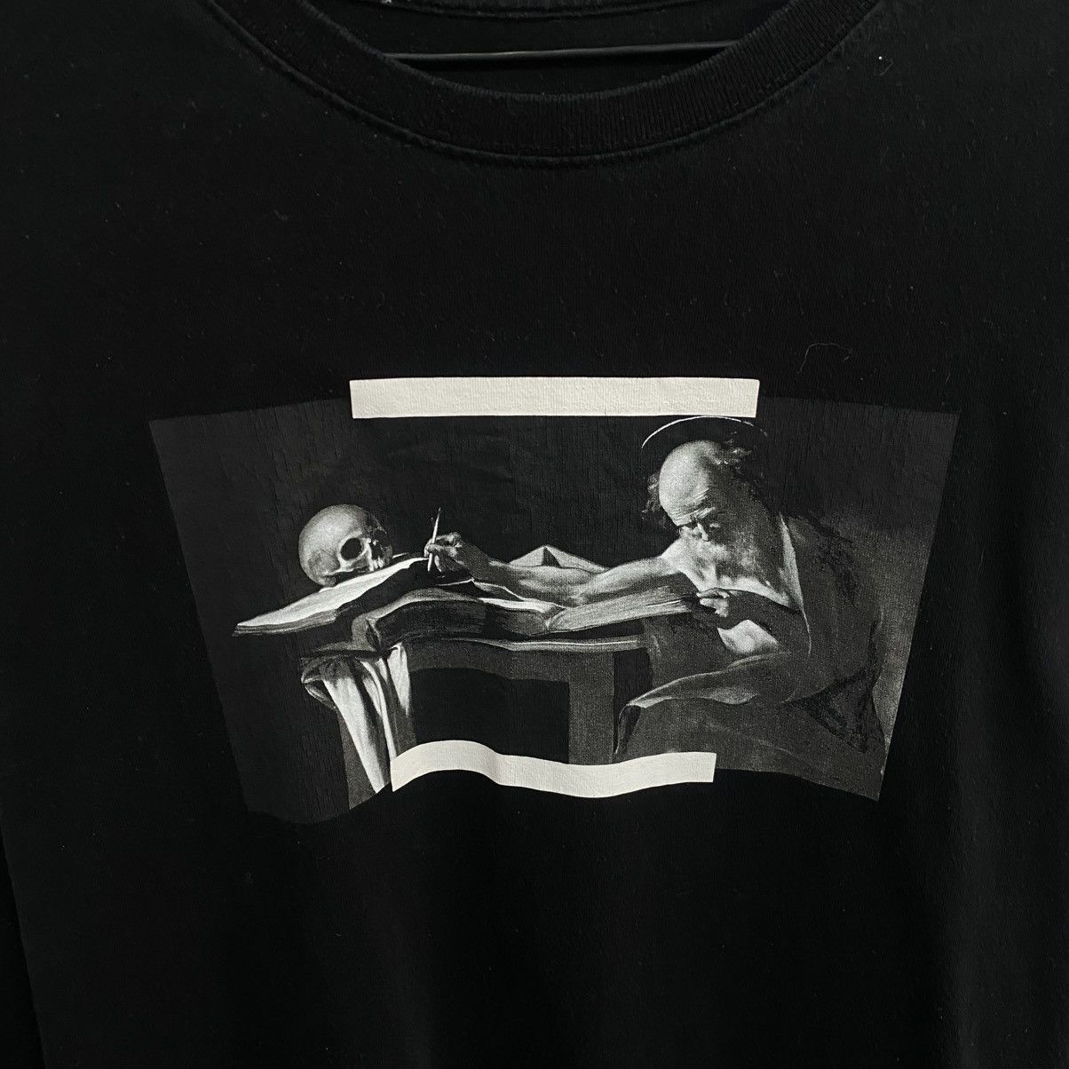 Off-White Off White Caravaggio Long Sleeve T-Shirt Size US XL / EU 56 / 4 - 5 Thumbnail