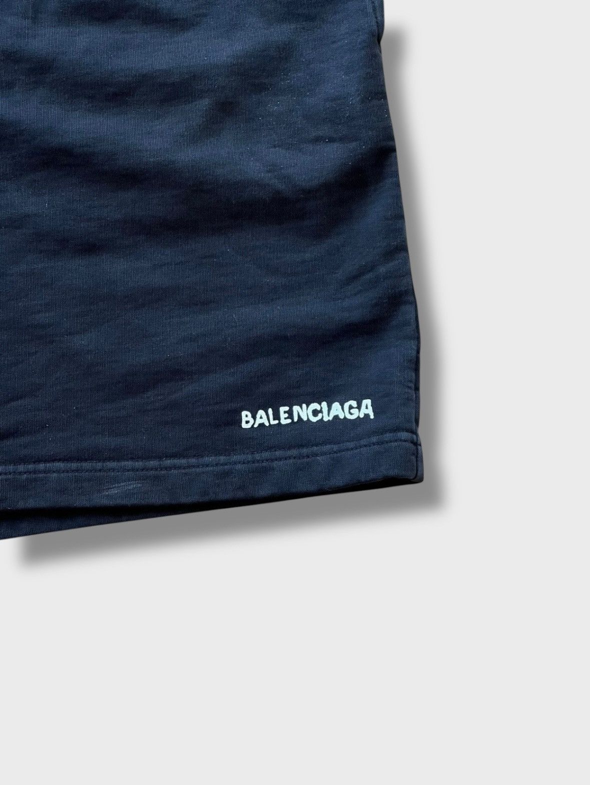 Balenciaga Balenciaga Reverse Double Logo Shorts Size US 30 / EU 46 - 4 Thumbnail