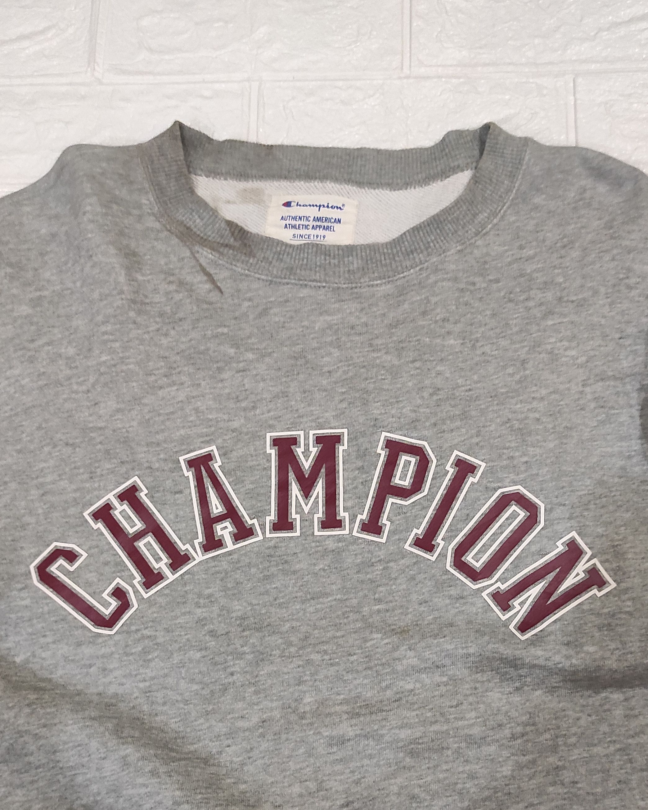 Champion Vintage Champion Spellout Crewneck Size US M / EU 48-50 / 2 - 4 Thumbnail