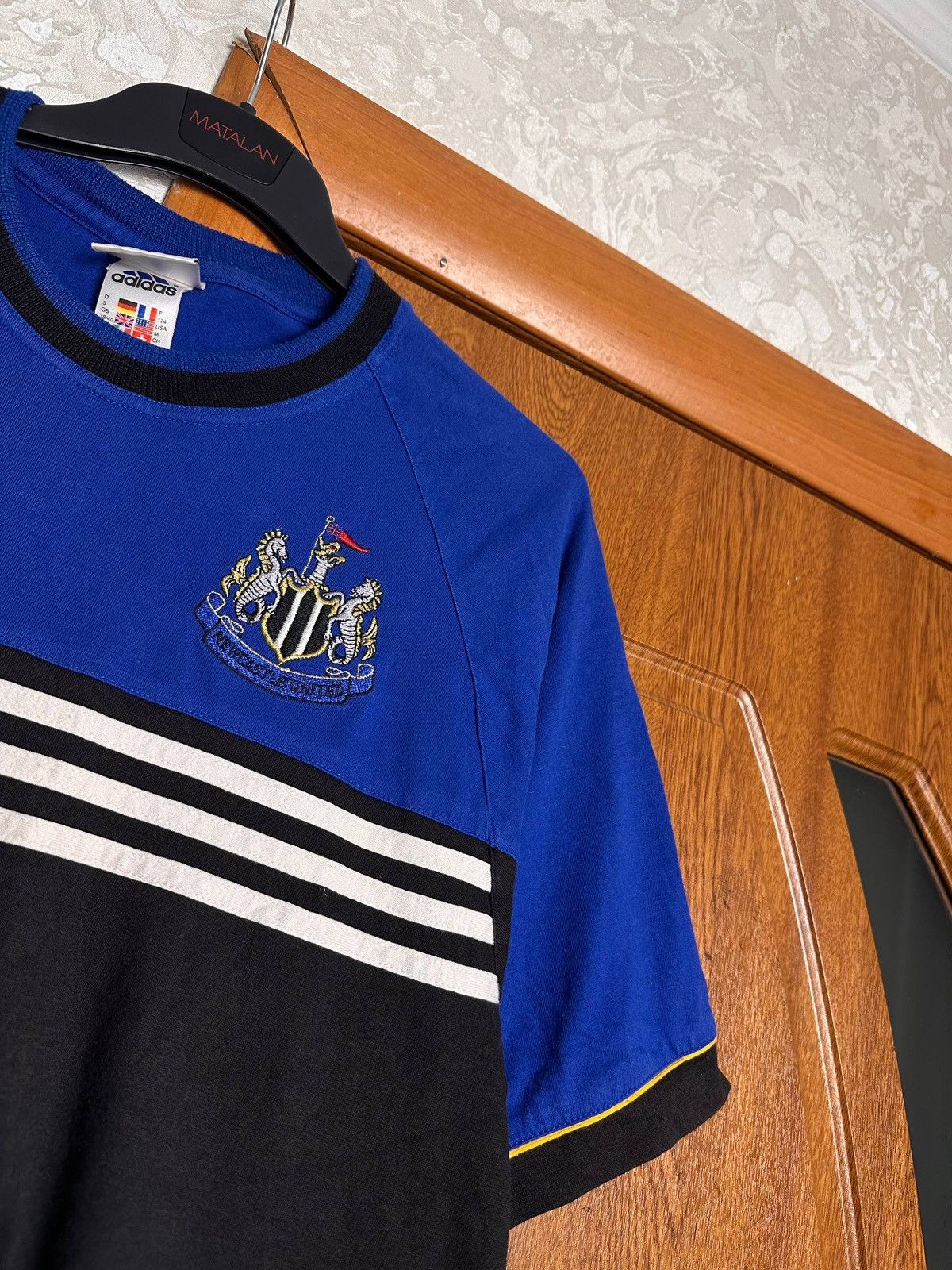 Adidas Rare Adidas Newcastle United 1998/1999 Training T-Shirt Size US M / EU 48-50 / 2 - 4 Thumbnail