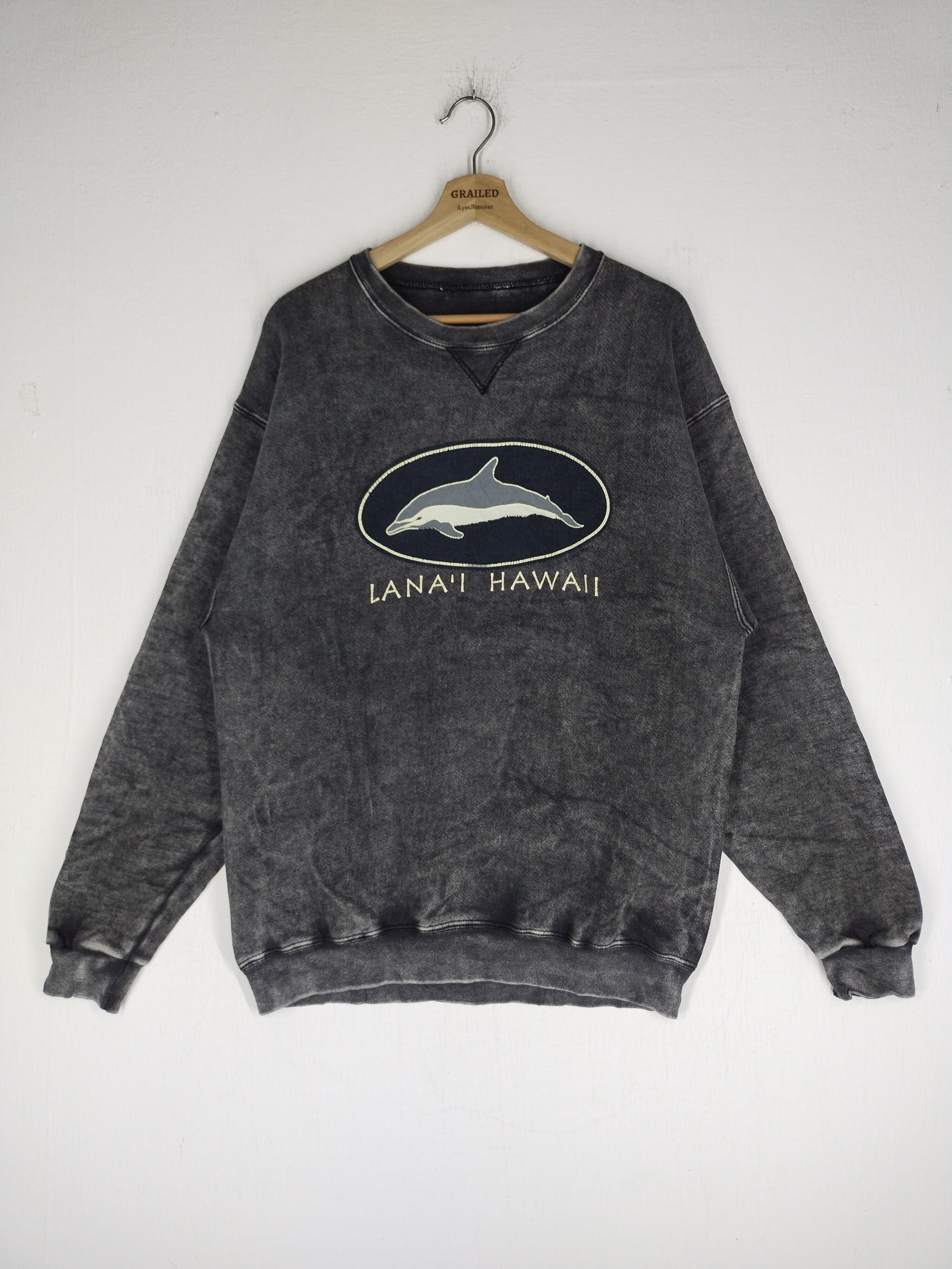 Sun Surf × Vintage 🔥 Vtg Lana'i Hawaii Dolphin Sun Surf Sweatshirt Size US M / EU 48-50 / 2 - 1 Thumbnail