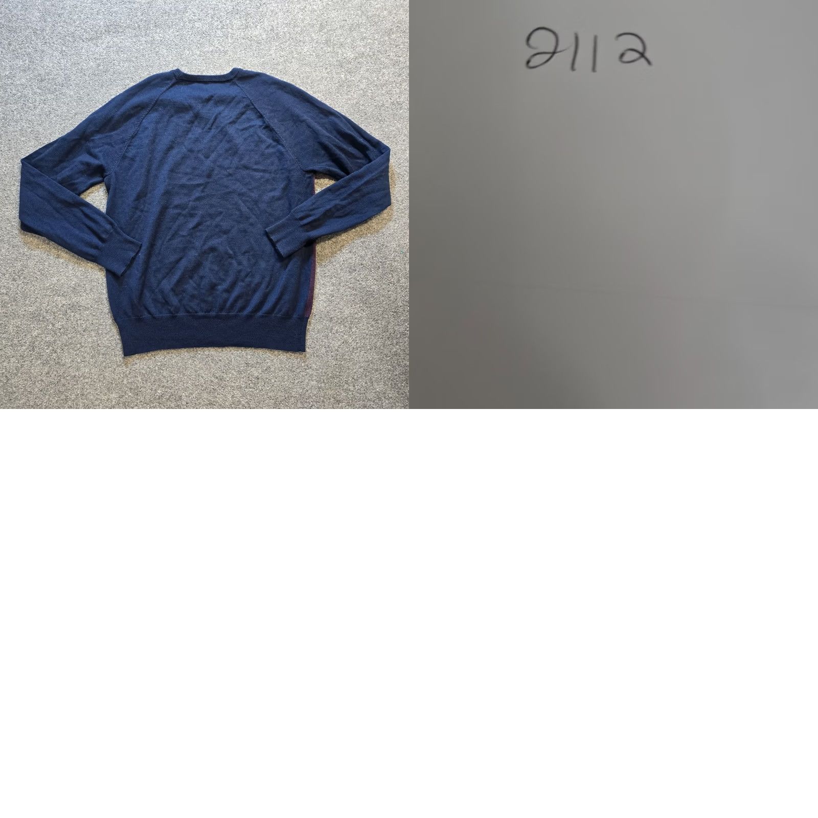 J.Crew J.CREW Sweater Mens Size Medium Blue Merino Wool Long Sleeve Crew Neck Pullover Preppy Casual Knit Modern Fit Adult Mens Size US M / EU 48-50 / 2 - 8 Thumbnail