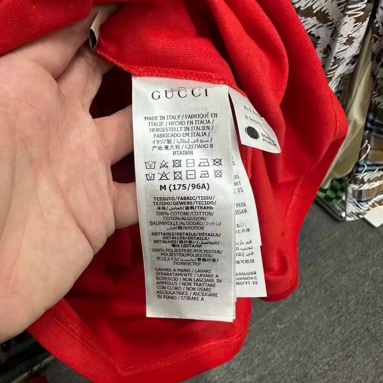 Gucci Gucci Short sleeves for the 100th anniversary 2503-Nextarro Size US M / EU 48-50 / 2 - 4 Thumbnail