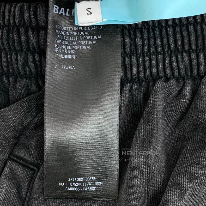 Balenciaga Balenciaga size S Black washed distressed logo embroidered Size US 27 - 7 Thumbnail