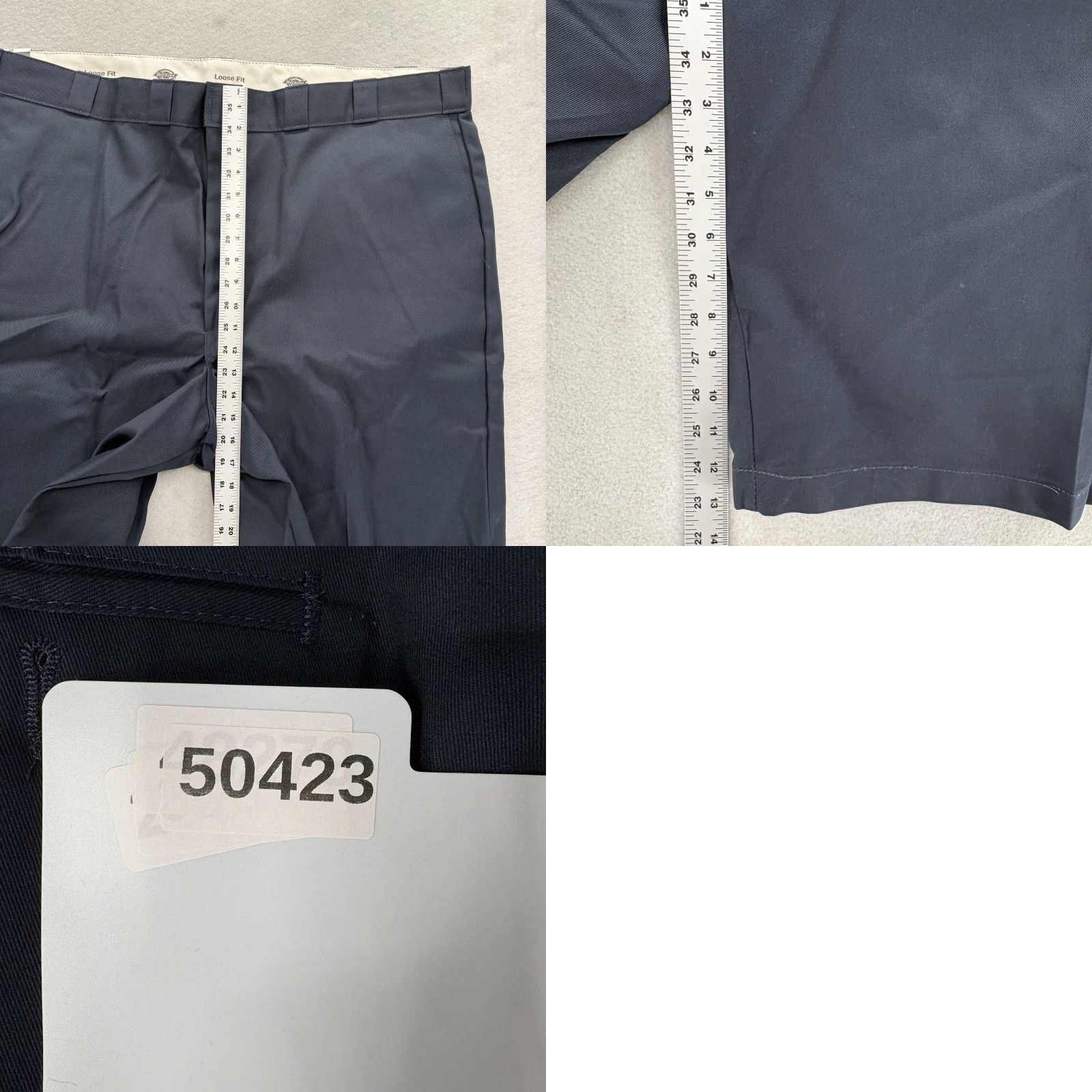 Dickies Dickies Loose Fit Twill Work Shorts Mens 48 Blue Navy 13" Tech Stain Release NWT Size US 32 / EU 48 - 8 Thumbnail