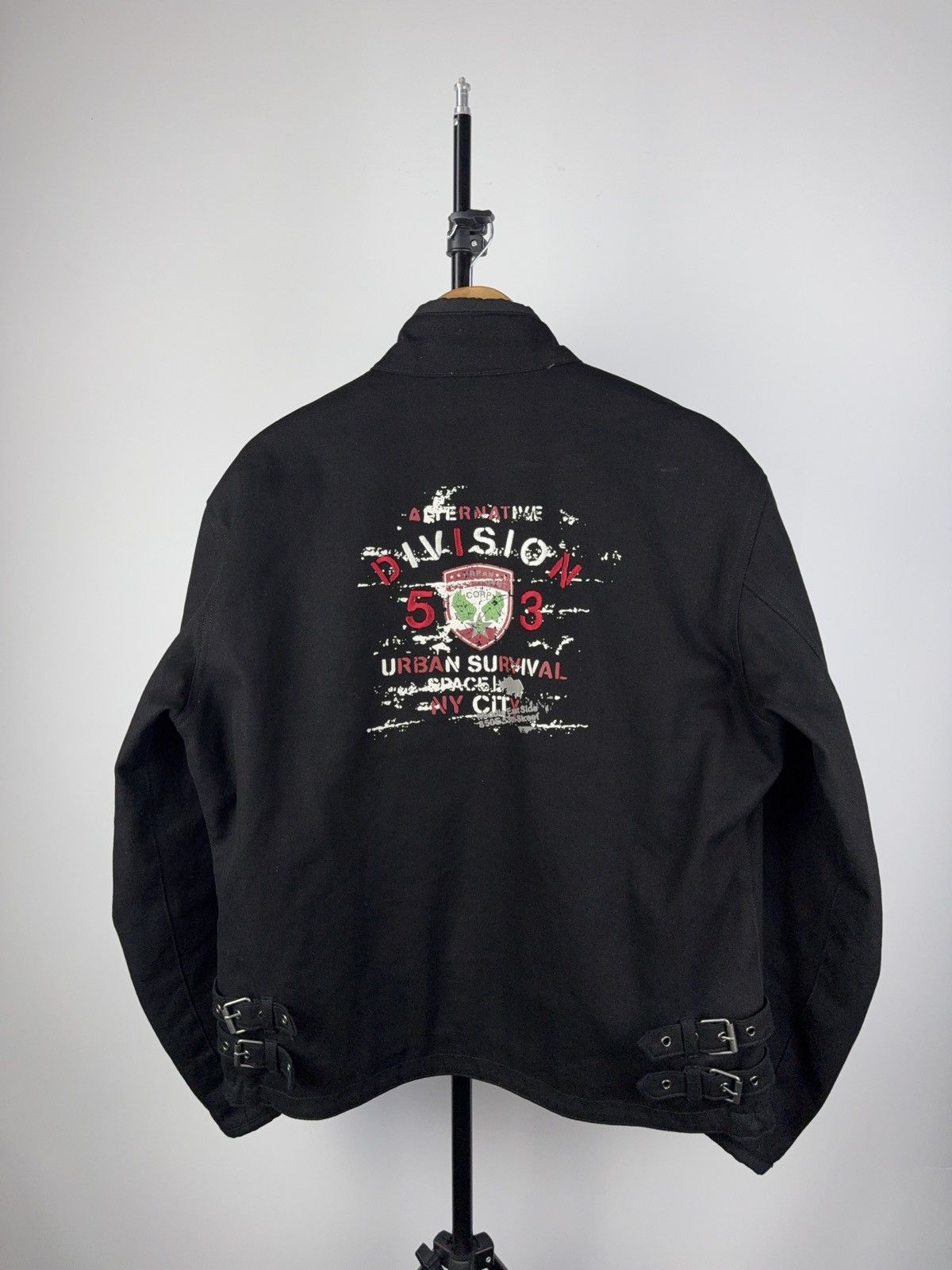 Vintage Highway1 Vintage Cotton Jacket Moto Racing Hype Boxy Rare Size US L / EU 52-54 / 3 - 11 Thumbnail