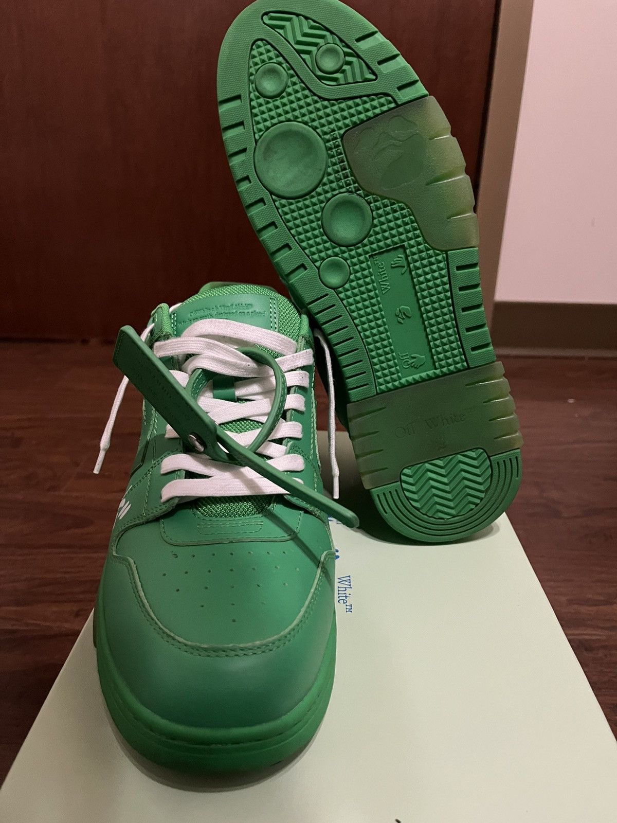 Off-White Off white Out of Office “For Walking” Size US 12 / EU 45 - 5 Thumbnail