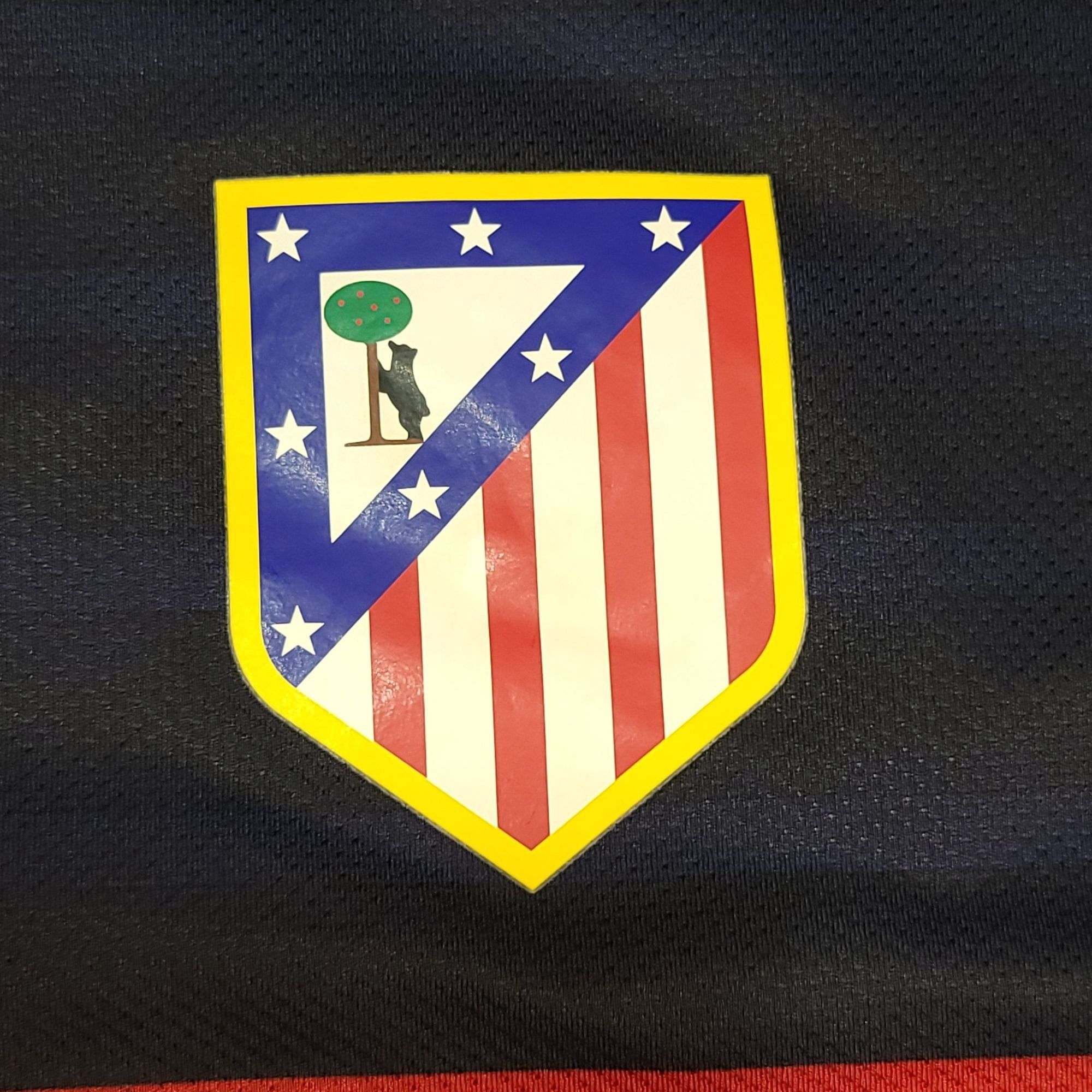 Nike Falcao Atletico Madrid 2011 2012 MATCH ISSUED Soccer Jersey Size US L / EU 52-54 / 3 - 5 Thumbnail