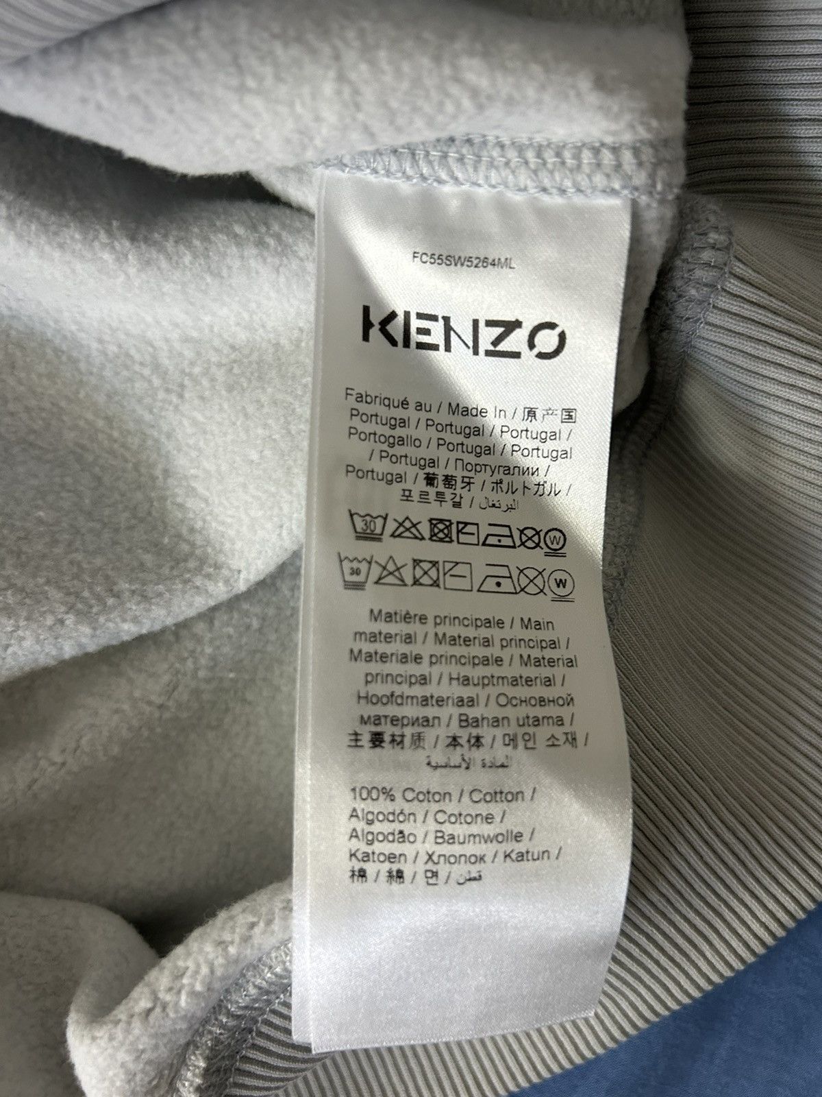 Kenzo kenzo light blue sweater Size US M / EU 48-50 / 2 - 5 Thumbnail