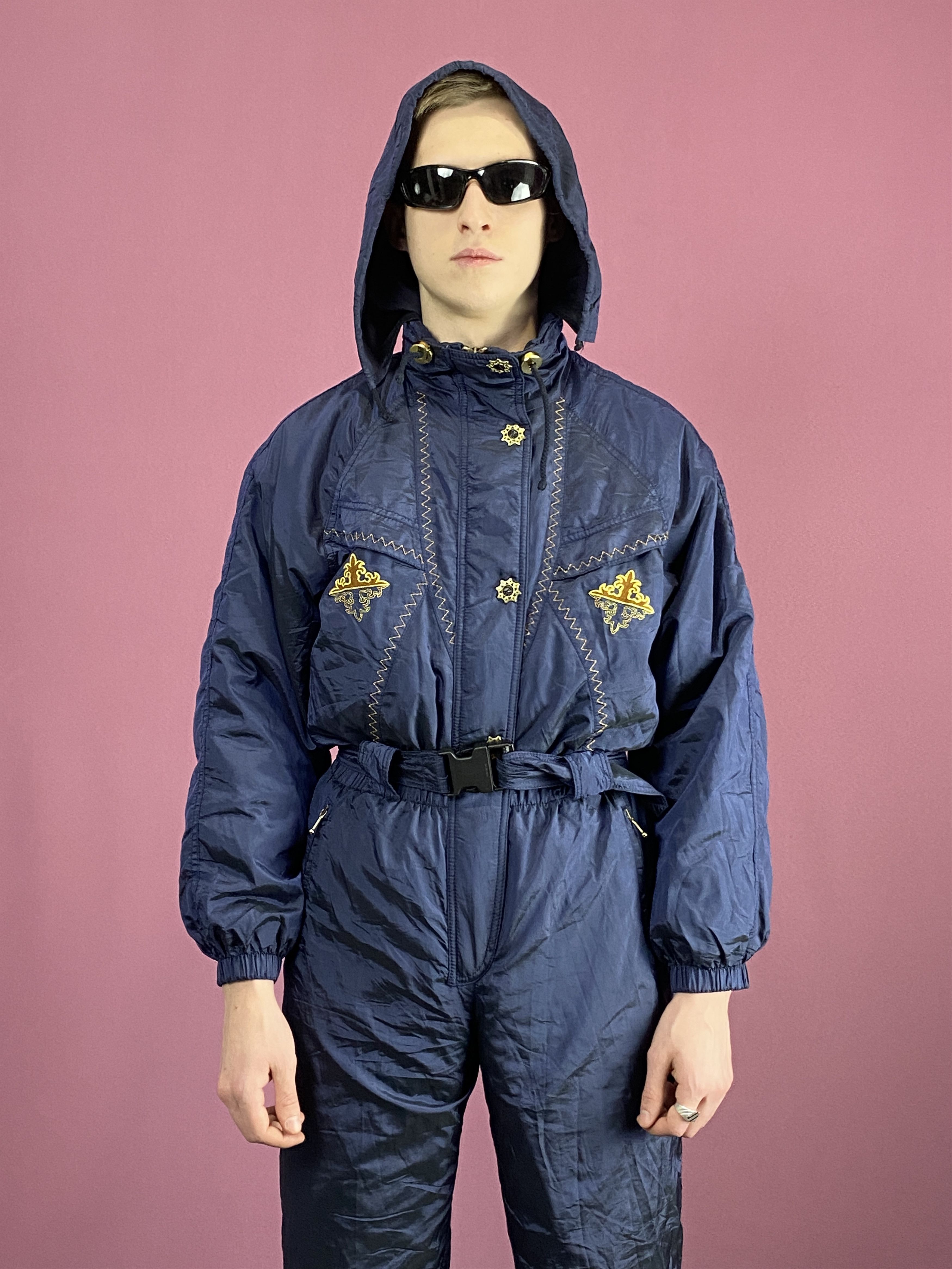 Vintage 90s Hibernia Vintage Men's One Piece Ski Suit - XS Size US XS / EU 42 / 0 - 1 Thumbnail