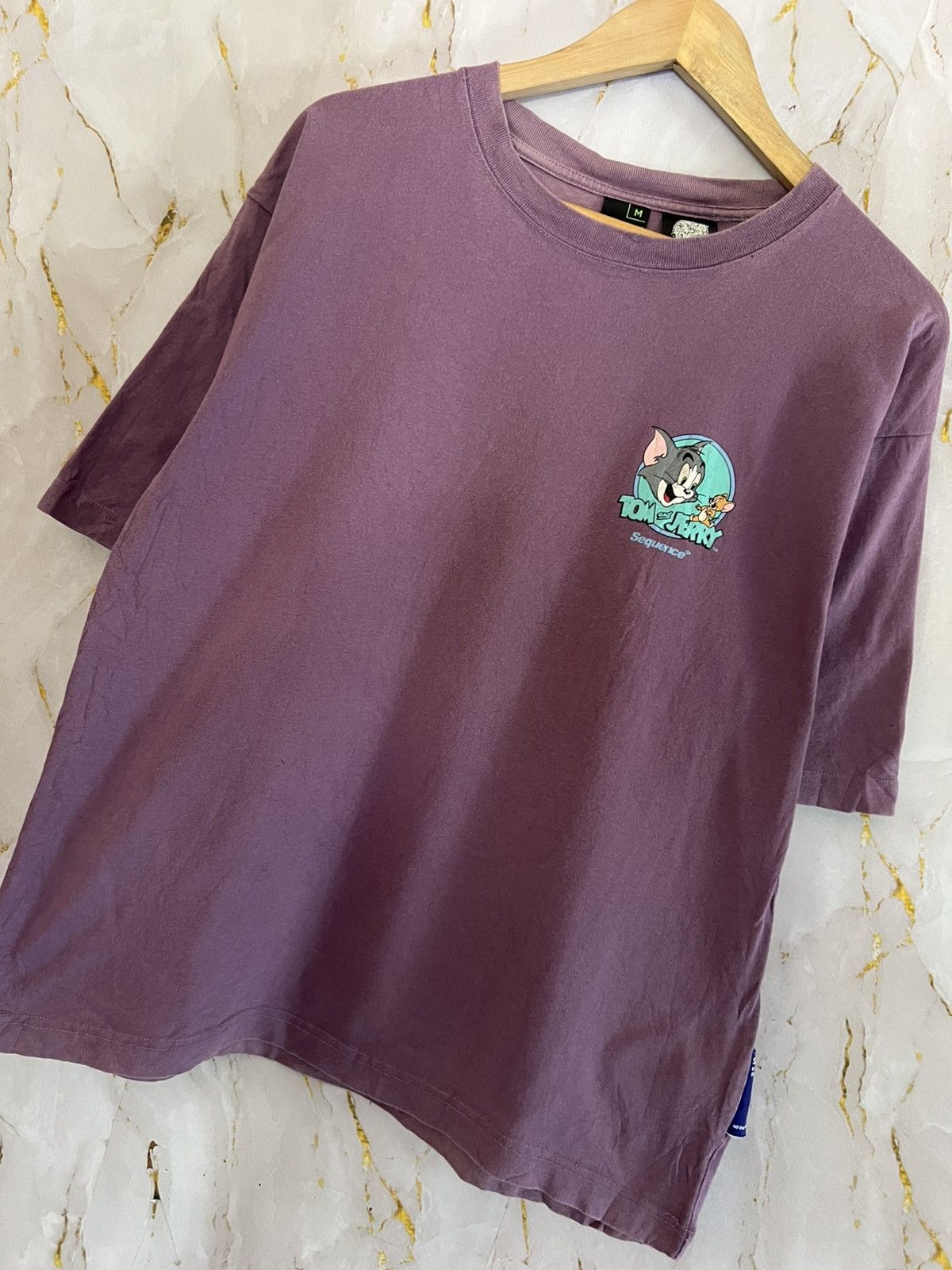 Cartoon Network Tom & Jerry Big Graphic Shirt – Rare SQNC Cartoon Streetwear Size US M / EU 48-50 / 2 - 5 Thumbnail