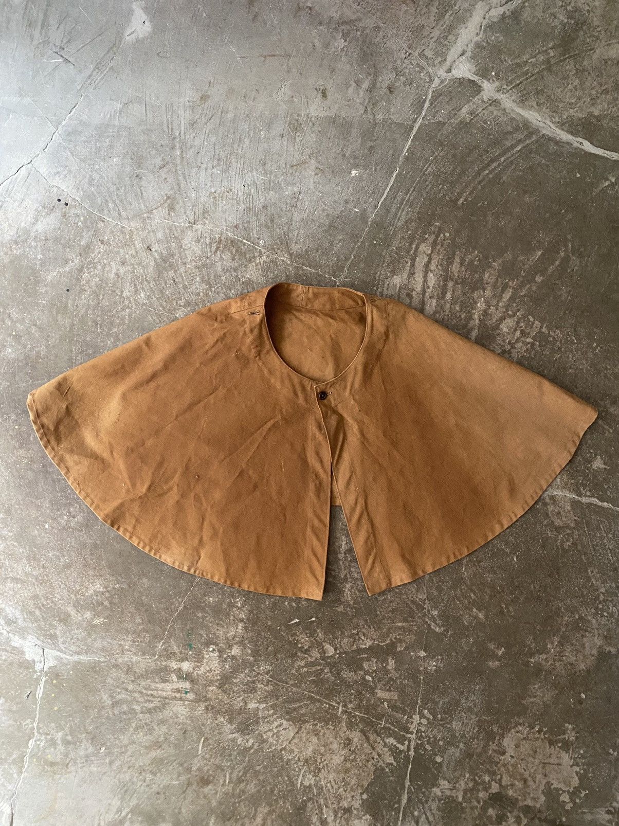 Vintage Vintage 1940s Canvas French Raincoat Hunting Jacket Kapital Size US L / EU 52-54 / 3 - 13 Thumbnail