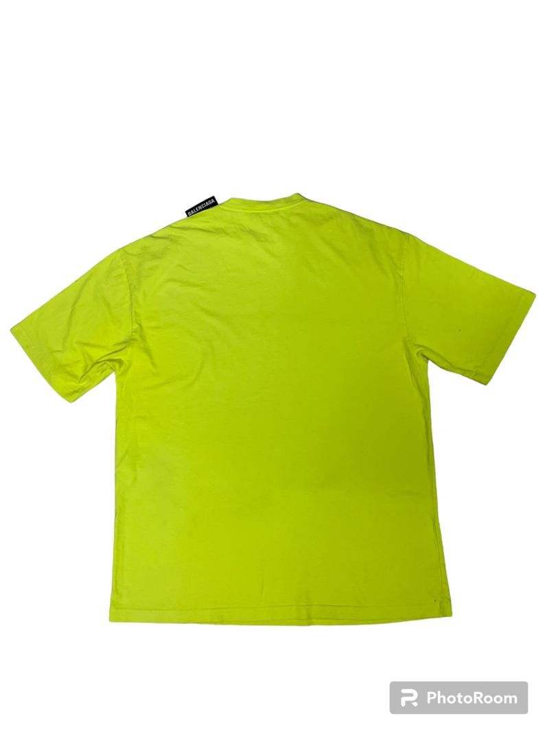 Balenciaga × Designer Balenciaga 2018 logo tab t-shirt Size US S / EU 44-46 / 1 - 3 Thumbnail