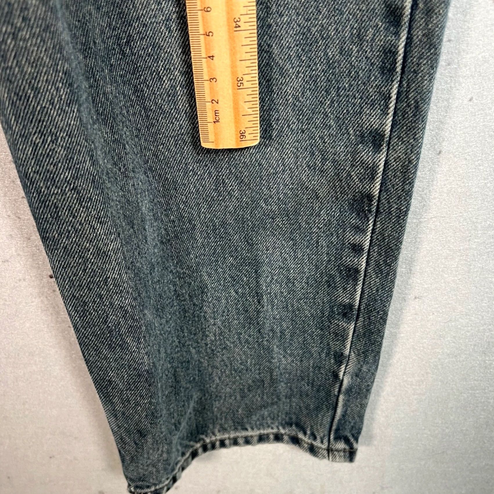 Zara Zara Jeans Mens Size 36 Straight Leg Denim 5-Pocket Blue Cotton Jeans Tight Rise Mid Vintage No Size US 36 / EU 52 - 6 Thumbnail
