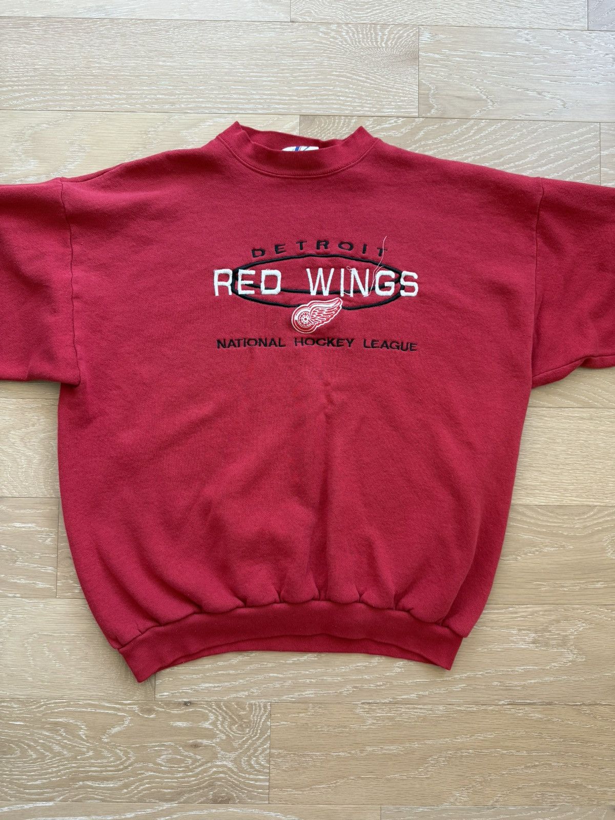 Logo Athletic Detroit Red Wings NHL Pullover Size US L / EU 52-54 / 3 - 7 Thumbnail