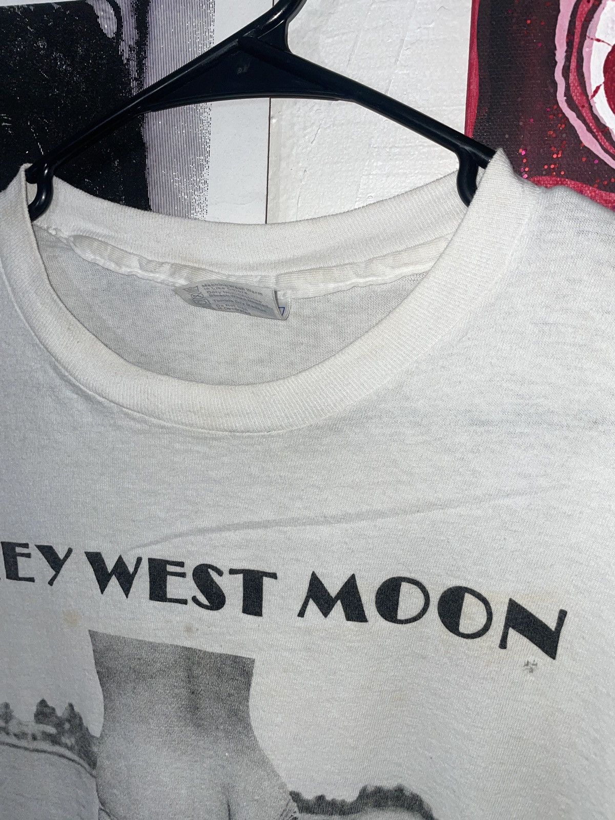 Vintage 1986 KEY WEST MOON GRAPHIC SHIRT Size US XL / EU 56 / 4 - 8 Thumbnail