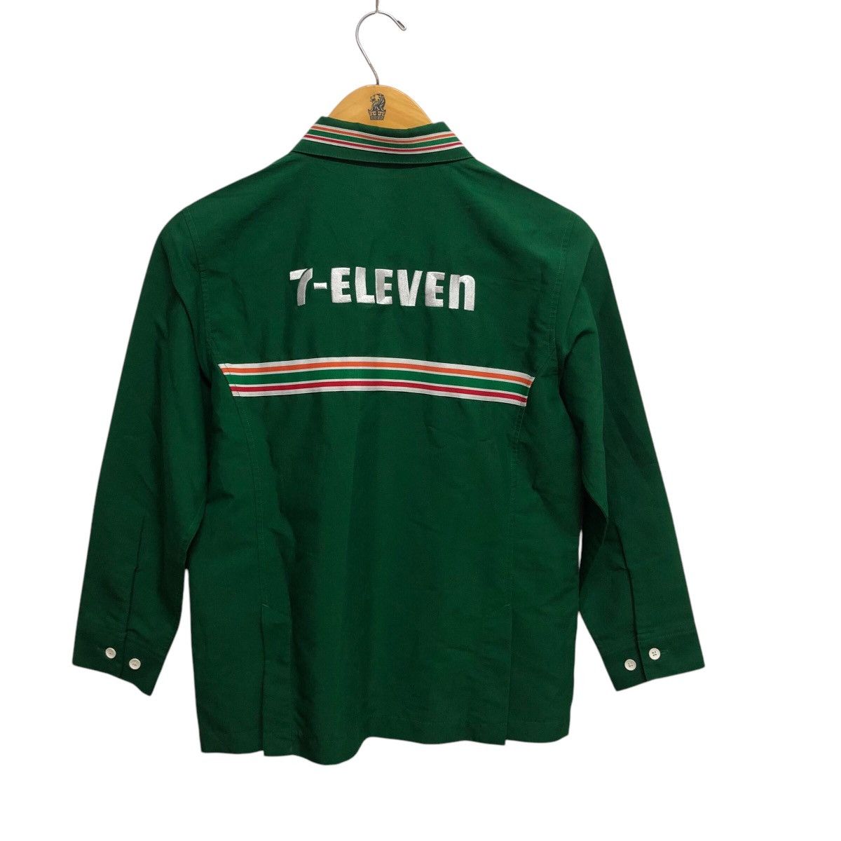 Uniform Wares Vintage 7 Eleven Embroidered Big Logo Zipper Ups Jacket Size US M / EU 48-50 / 2 - 6 Thumbnail