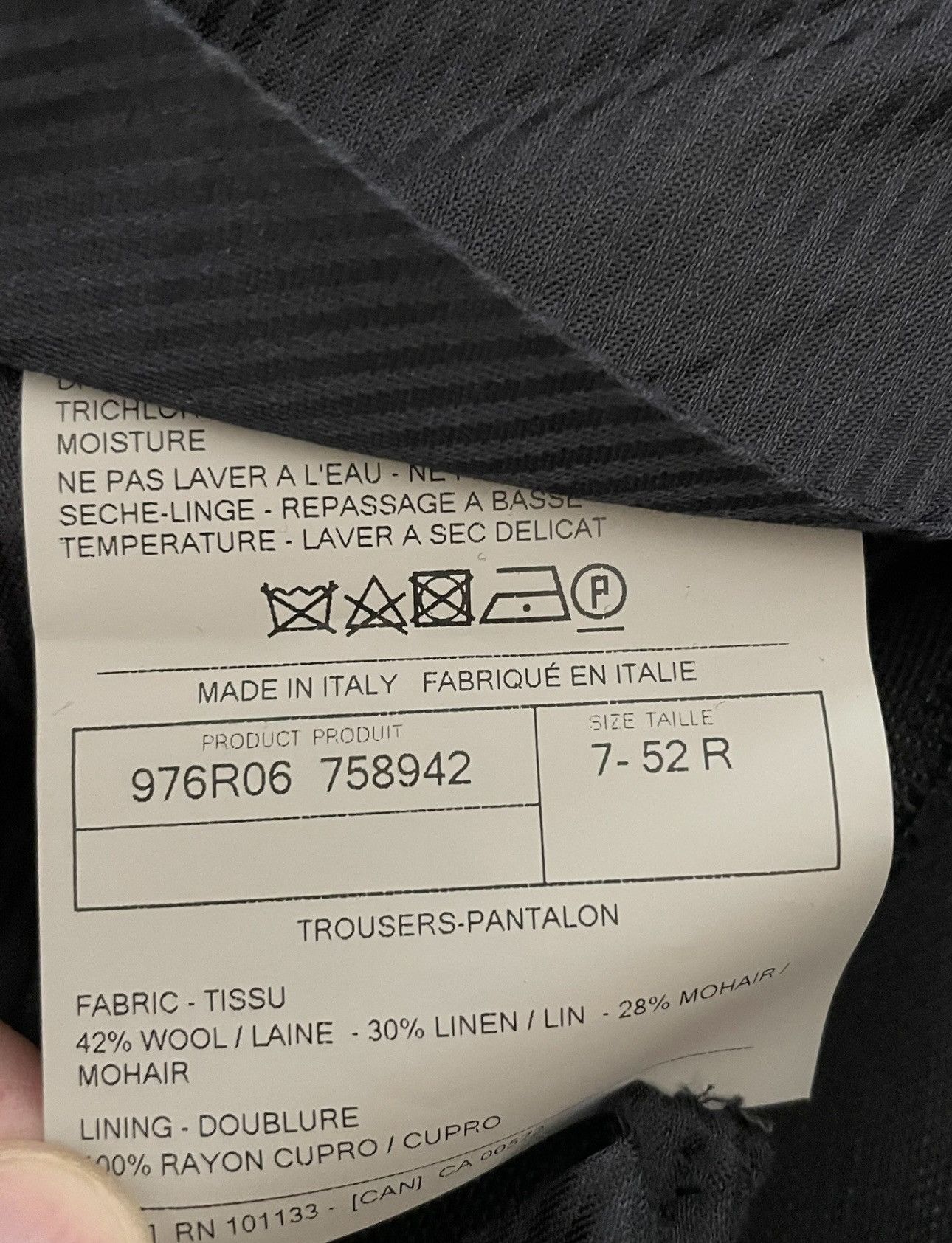 Tom Ford Tom ford trousers wool linen silk Size 52R - 2 Thumbnail