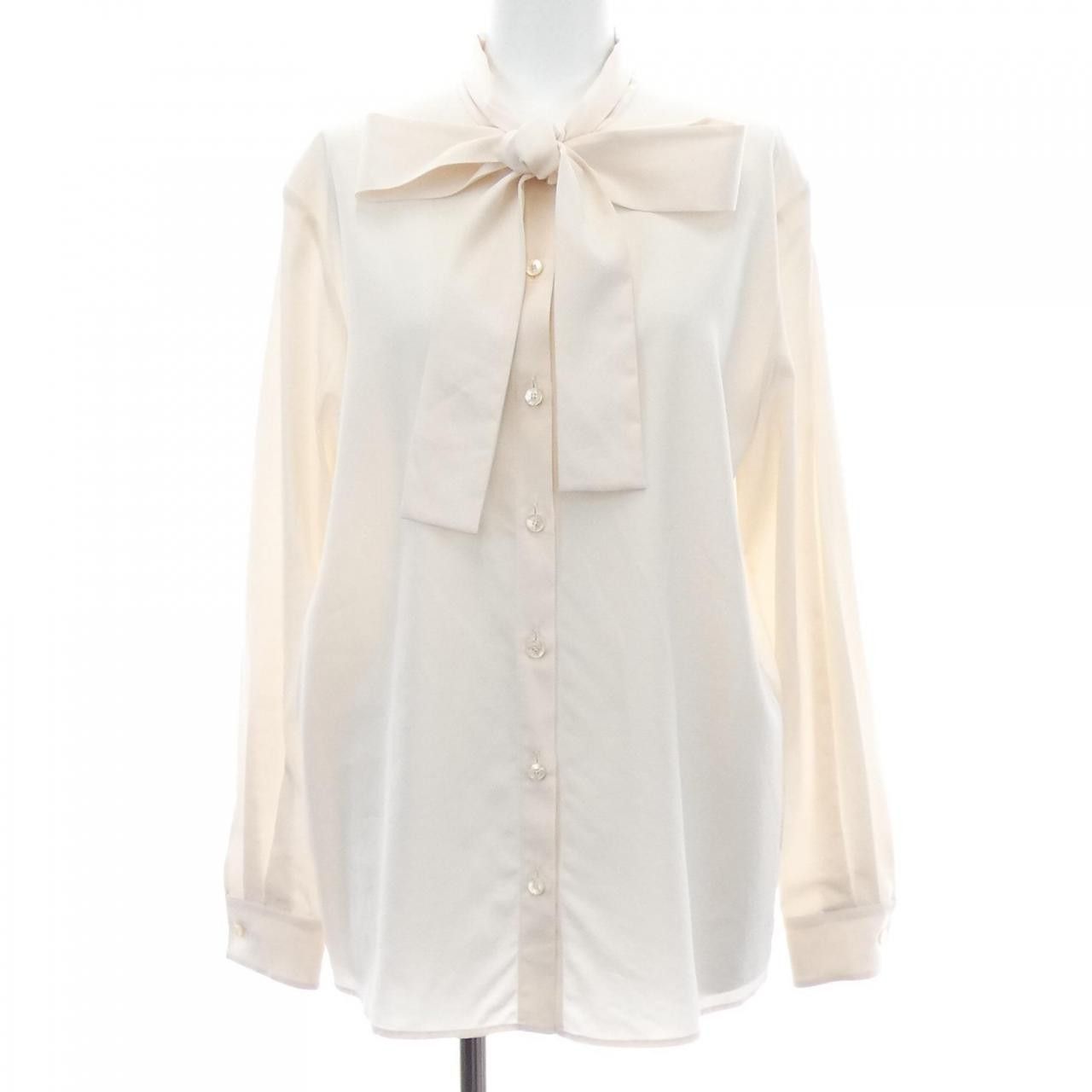 celine dress shirt CELINE - Shirt In Vichy Cotton - Black / White - Size : 42