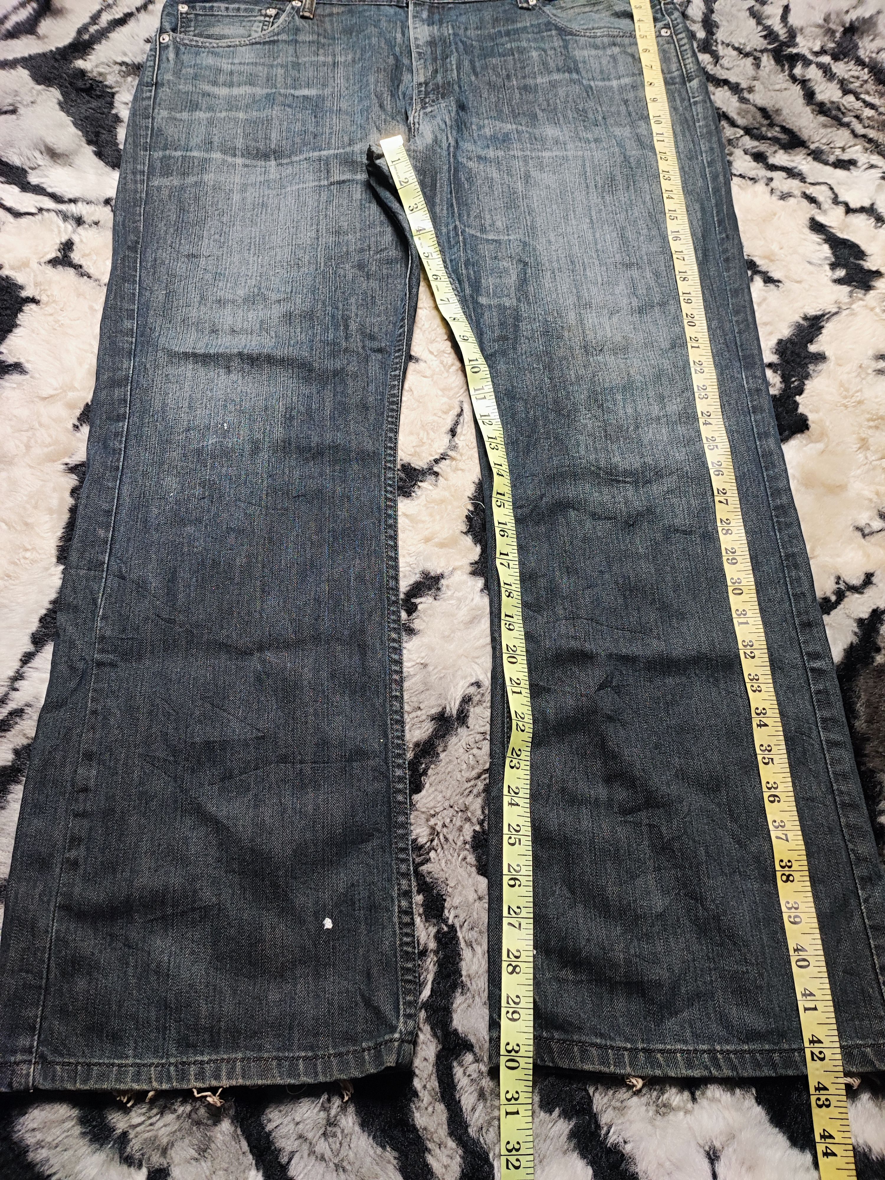Levi's Vintage Levis 527 Slim Flared Bootcut Y2K SKATE 41x30 Size US 41 - 5 Thumbnail