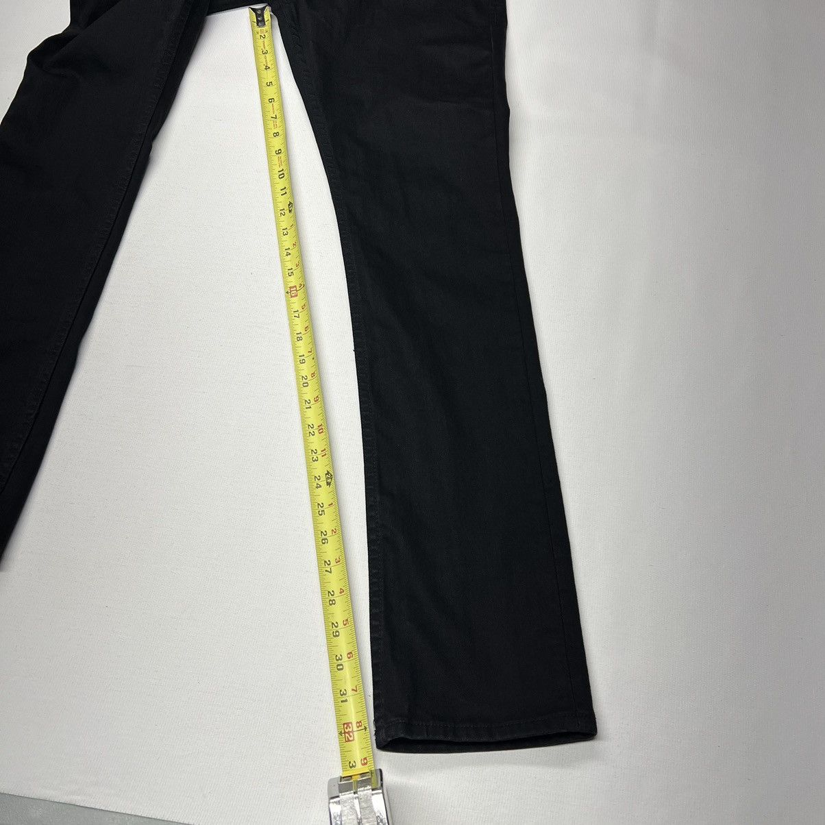 Calvin Klein Calvin Klein Jeans Black Slim Fit Regular Denim Pants Dark Size US 30 / EU 46 - 20 Thumbnail