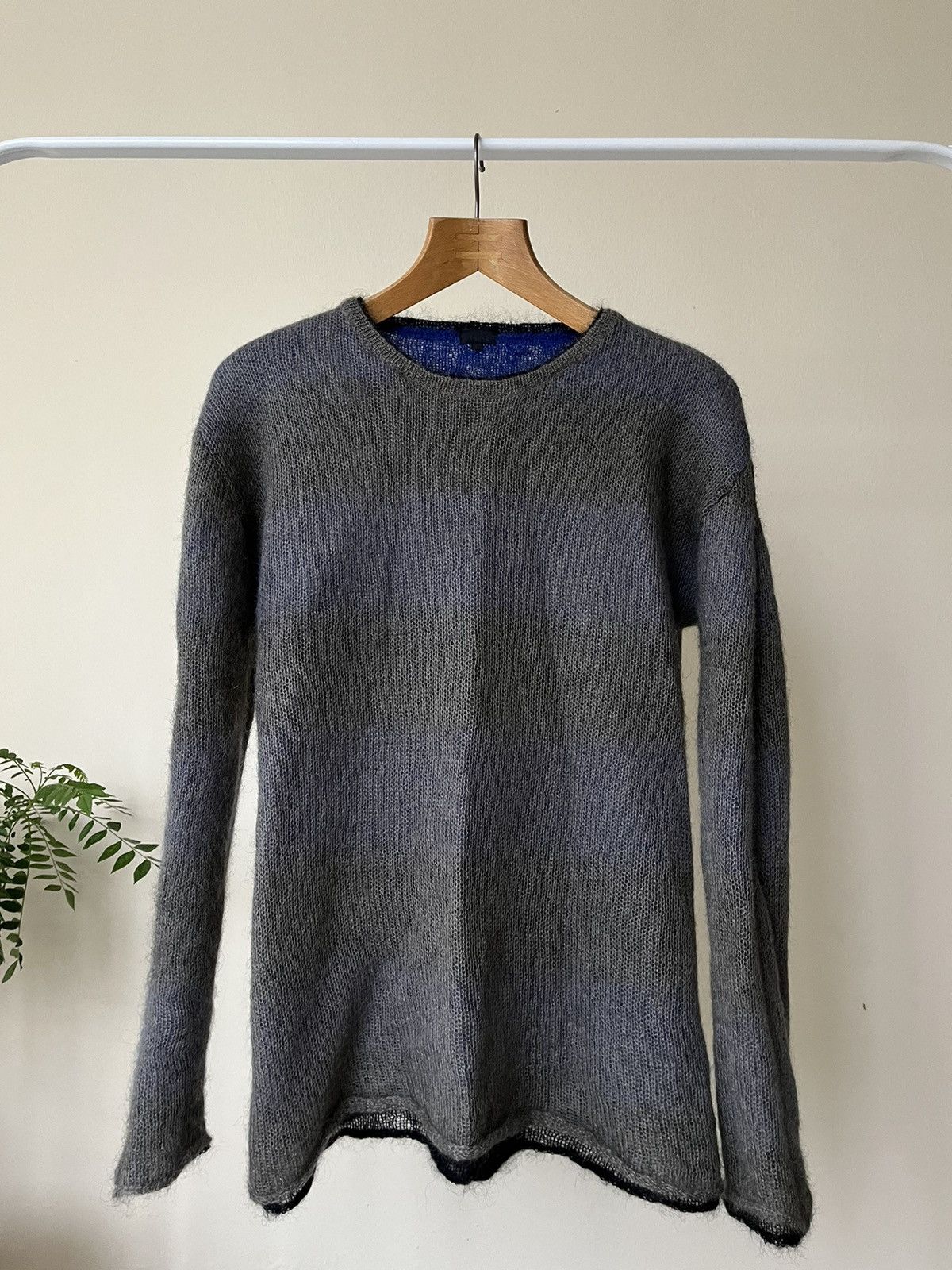 Beams Japan Rare 💥 Vintage BEAMS Kurt Kobain Oversized Mohair Reversible Size L / US 10 / IT 46 - 7 Thumbnail