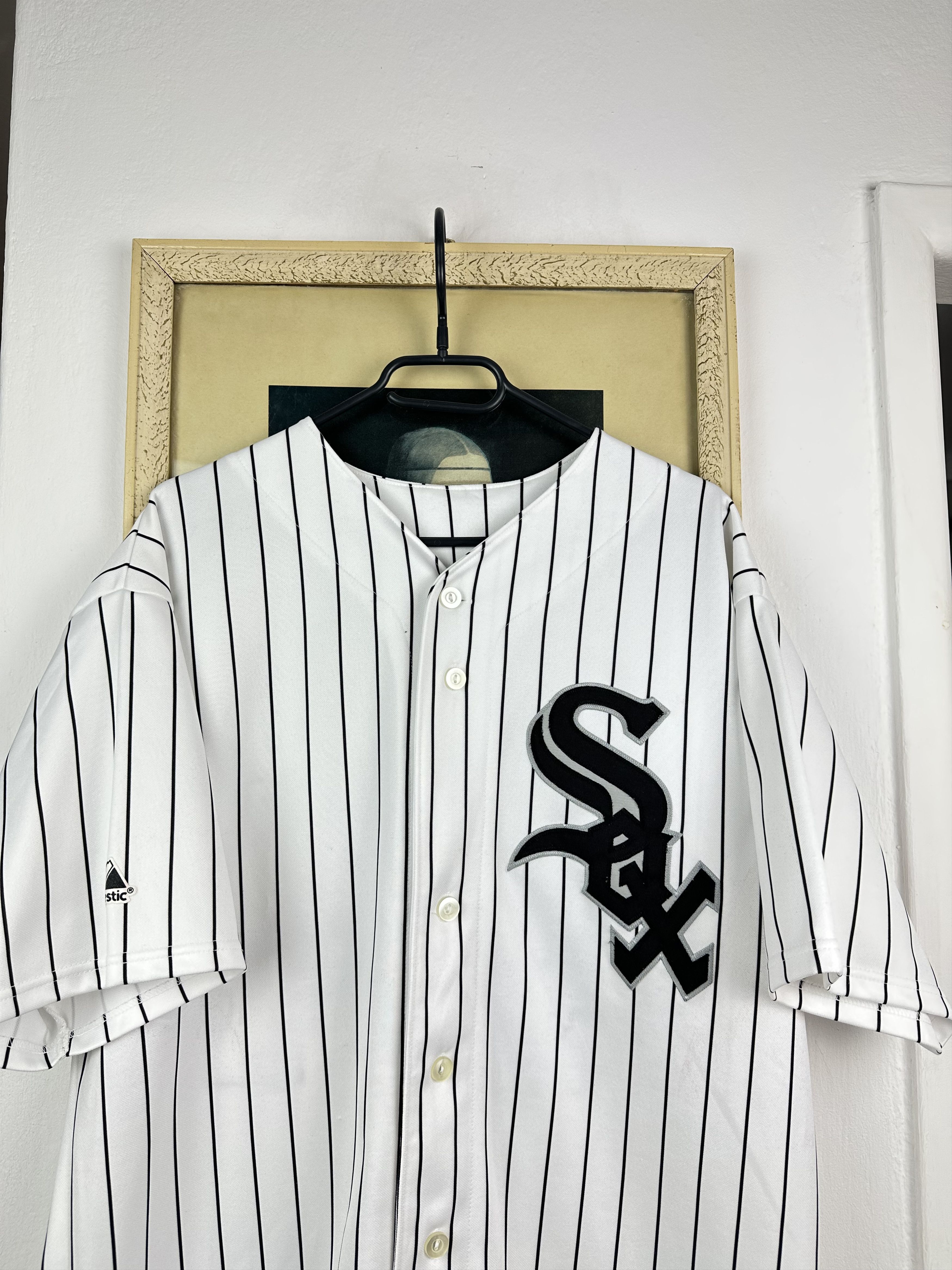 MLB × Vintage Vintage Chicago White Sox MLB #34 Garcia Jersey Shirt Rare Size US XL / EU 56 / 4 - 4 Thumbnail