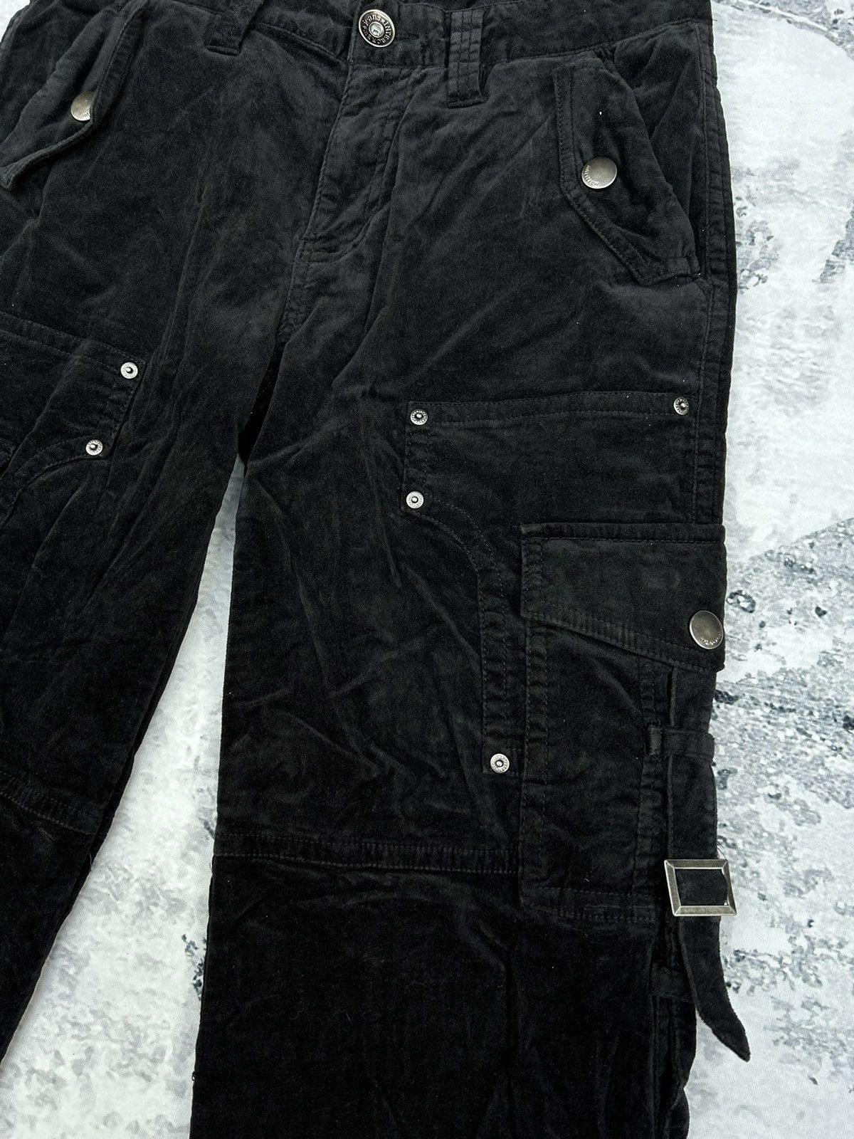 Japanese Brand Corduroy Bondage Cargo Pants Size US 32 / EU 48 - 6 Thumbnail